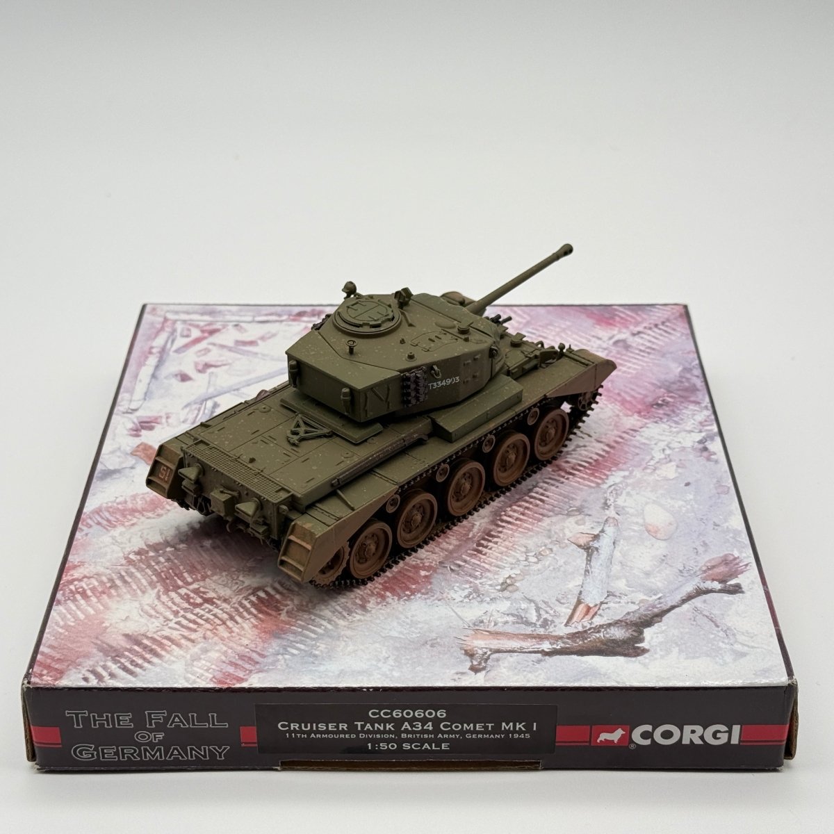 Corgi CC60606 1:50 A34 Comet Mk I Tank British Army 11th Armoured Division - Corgi