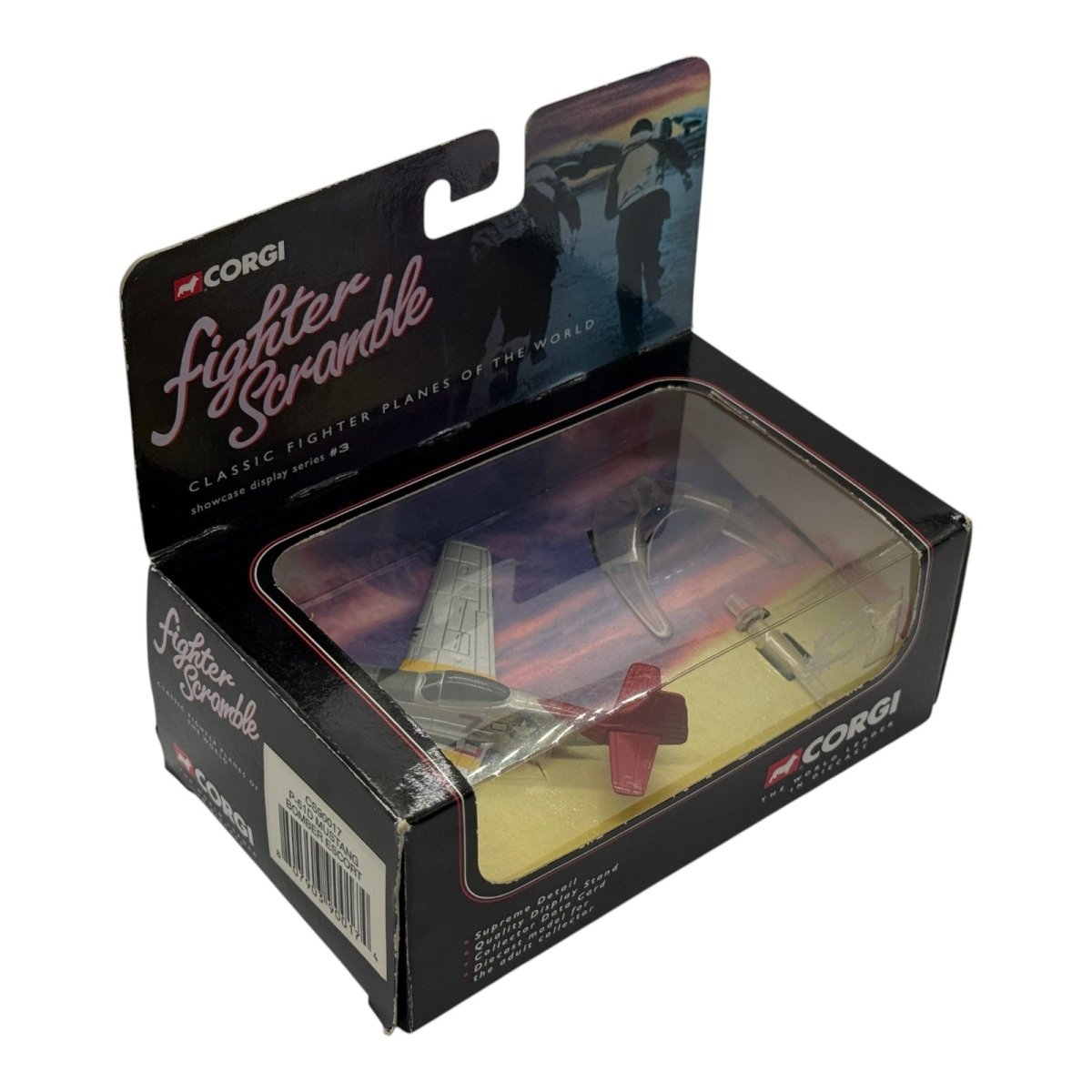 Corgi CS90017 1:110 North American P-51D Mustang Bunnie Roscoe Brown Tuskegee Airmen Italy 1945 - Corgi