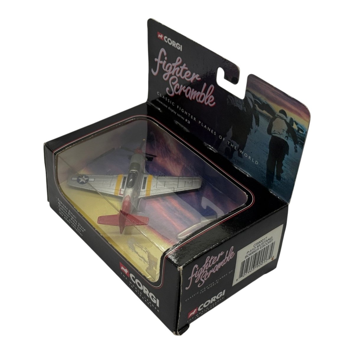 Corgi CS90017 1:110 North American P-51D Mustang Bunnie Roscoe Brown Tuskegee Airmen Italy 1945 - Corgi