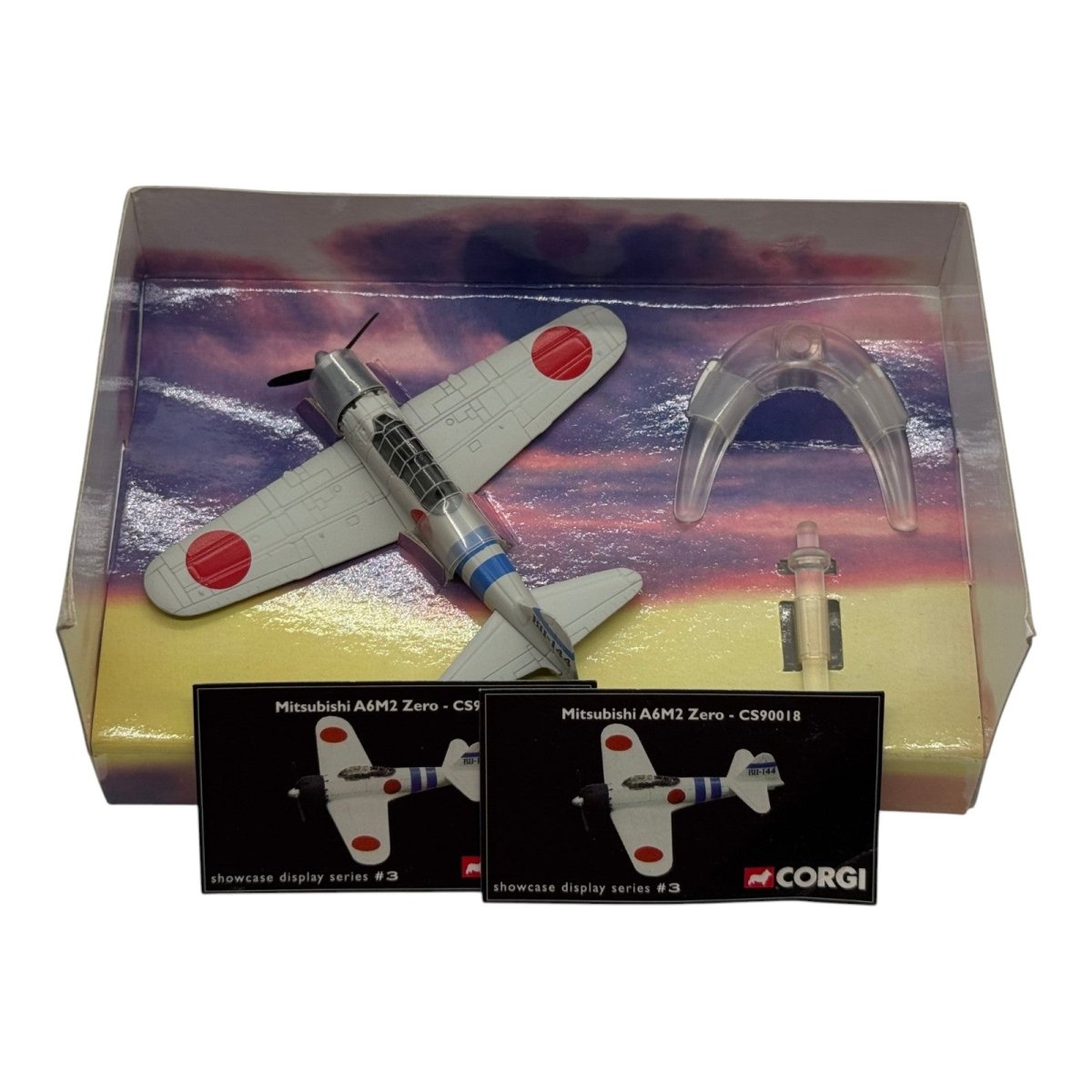 Corgi CS90018 1:120 Mitsubishi A6M Zero-Sen Zeke IJNAS Pearl Harbor 7 December 1941 - Corgi