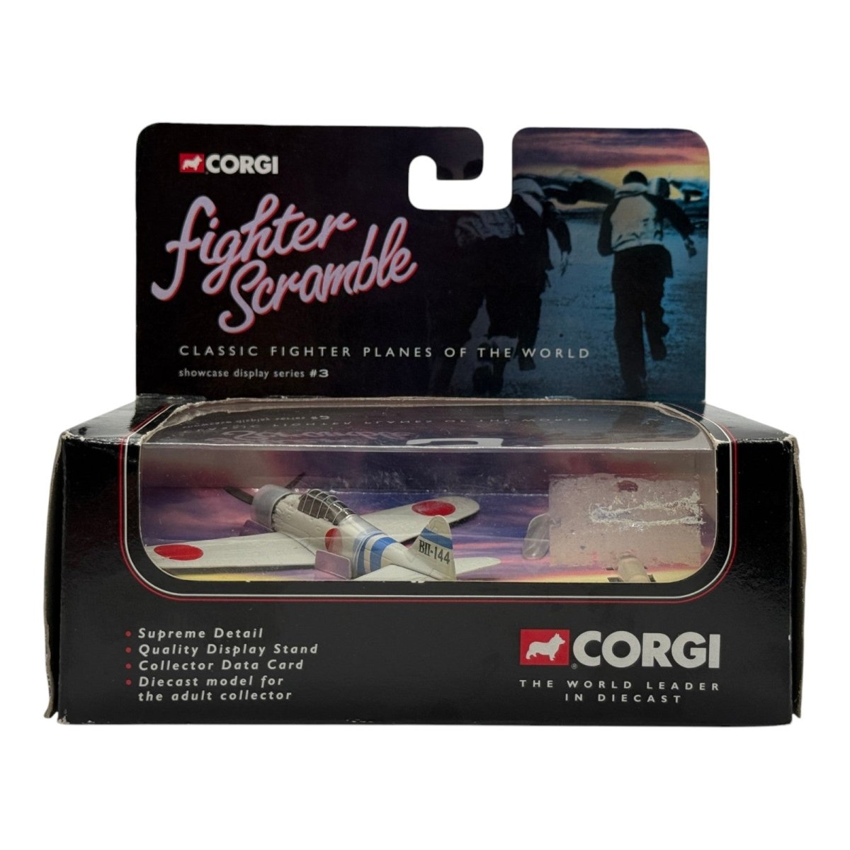 Corgi CS90018 1:120 Mitsubishi A6M Zero-Sen Zeke IJNAS Pearl Harbor 7 December 1941 - Corgi