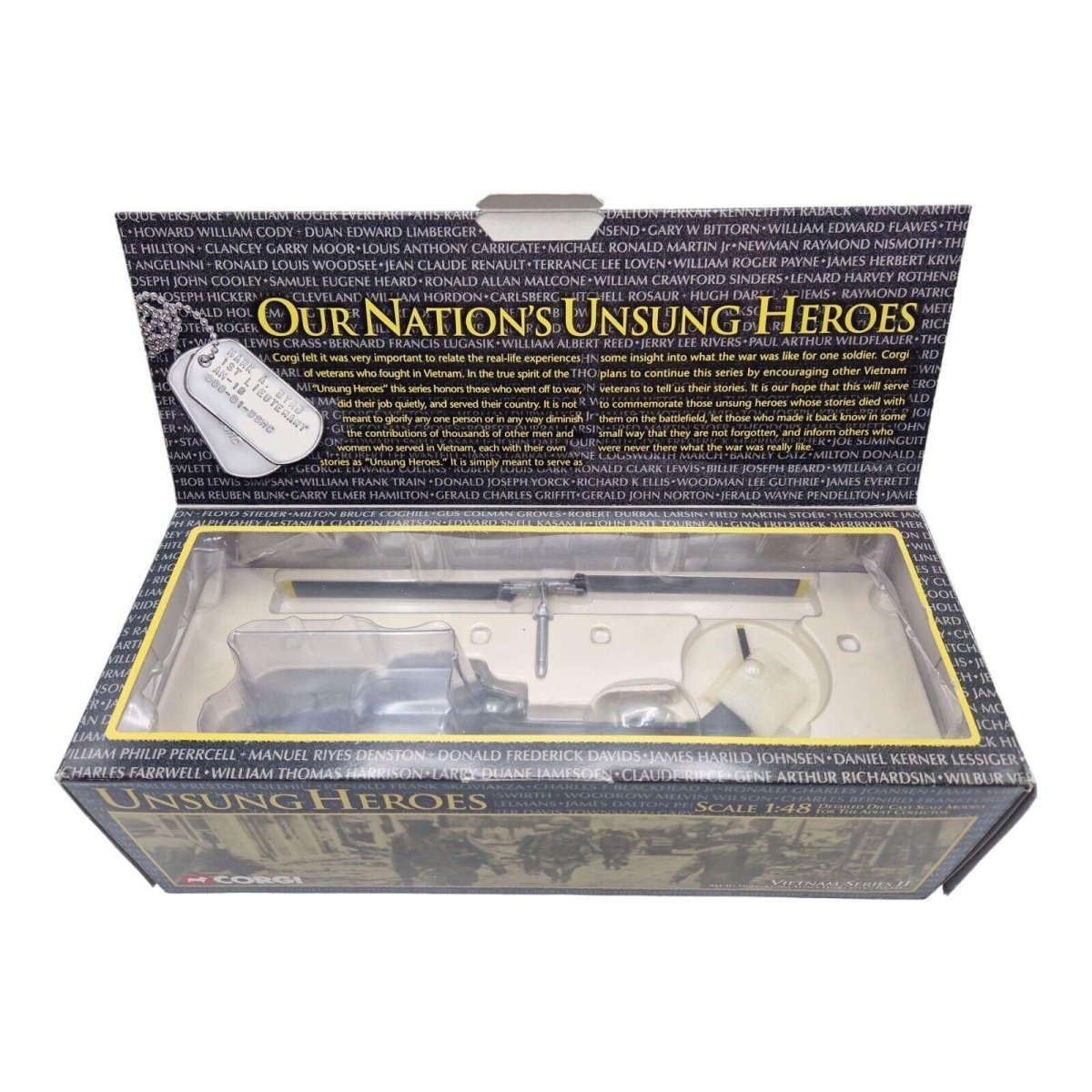 Corgi Unsung Heroes 1:48 AH - 1G Huey Cobra Attack Helicopter USMC US51202 - Corgi