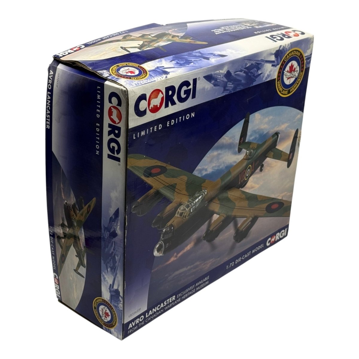 Corgi US32622F 1:72 Avro Lancaster RCAF No.419 Sqn Mynarski VC VR-A *ISSUES* - Corgi