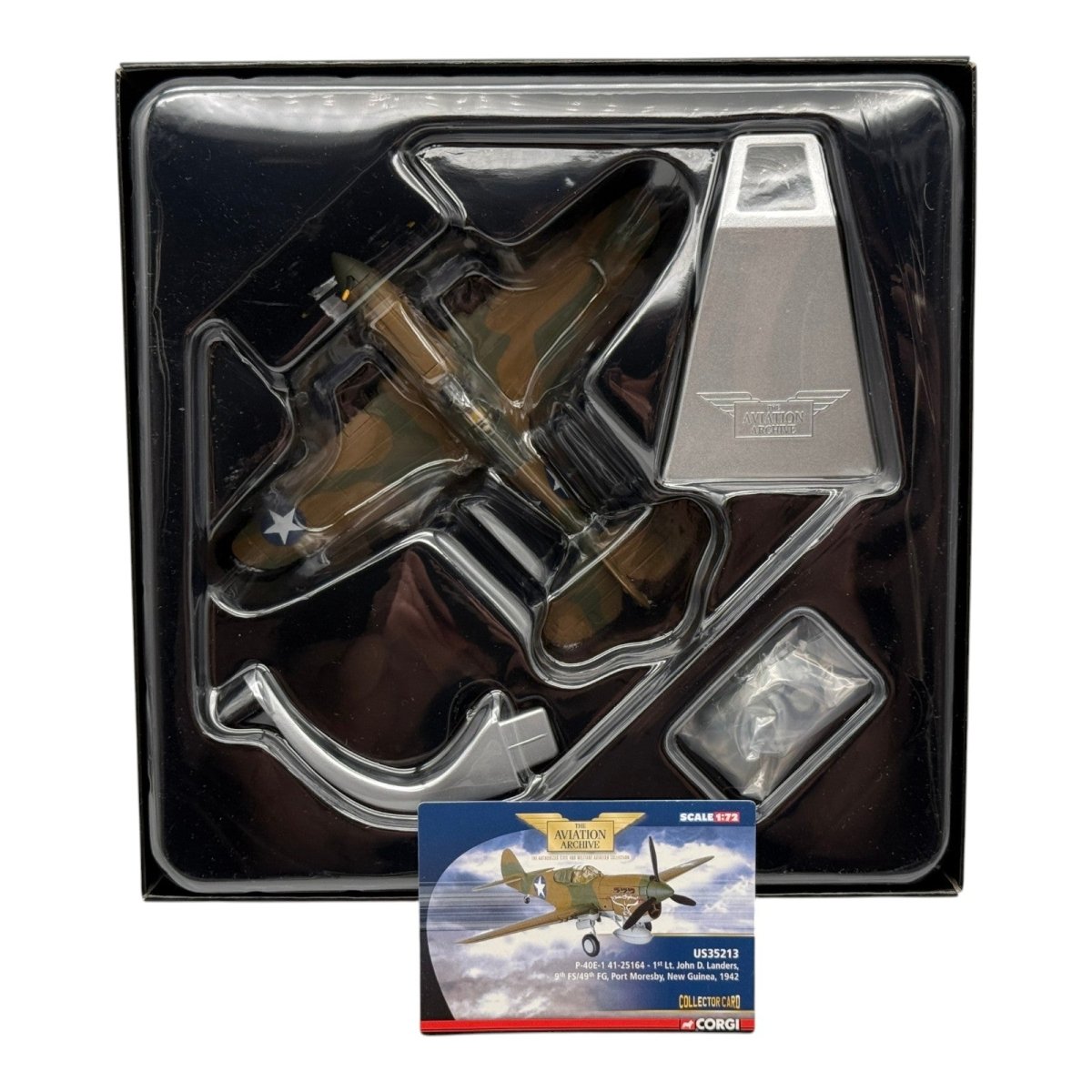 Corgi US35213 1:72 Curtiss P - 40E Warhawk USAAF 49th FG Texas Longhorn - Corgi