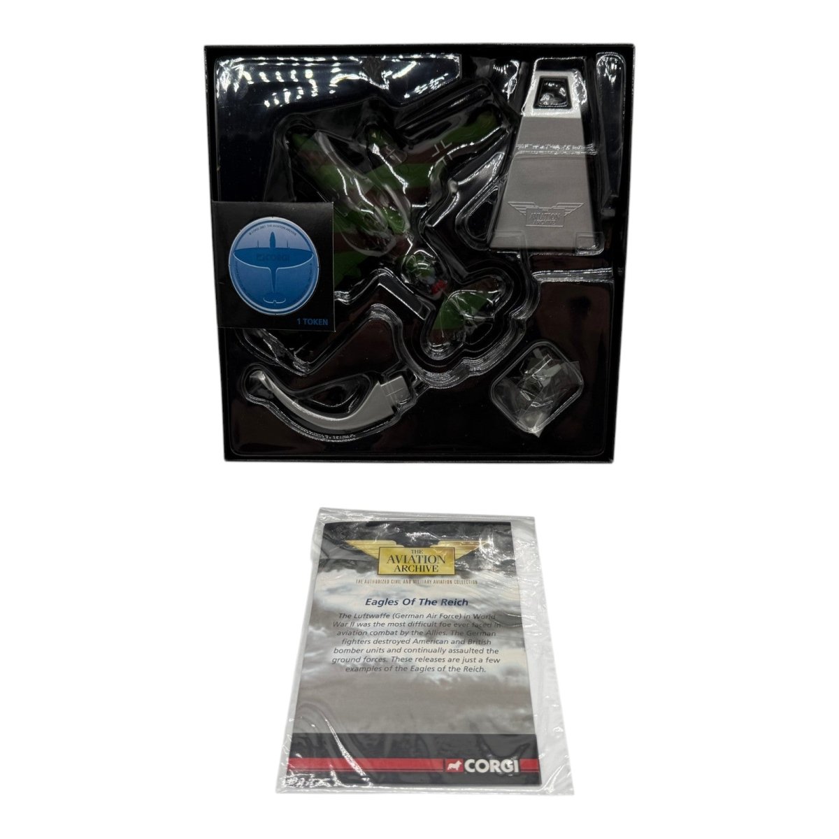 Corgi US35705 1:72 Messerschmitt Me 262A Luftwaffe III./JG 7 Green 1 Rudolf Sinner Germany 1945 - Corgi