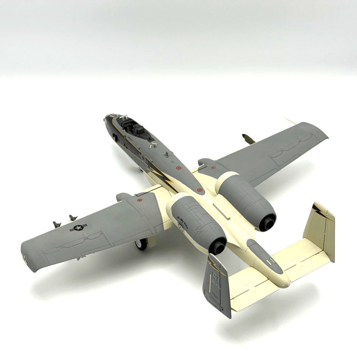 Franklin Mint 1:48 A - 10 Black Lightning Diecast Aircraft Model B11E758 - Franklin Mint