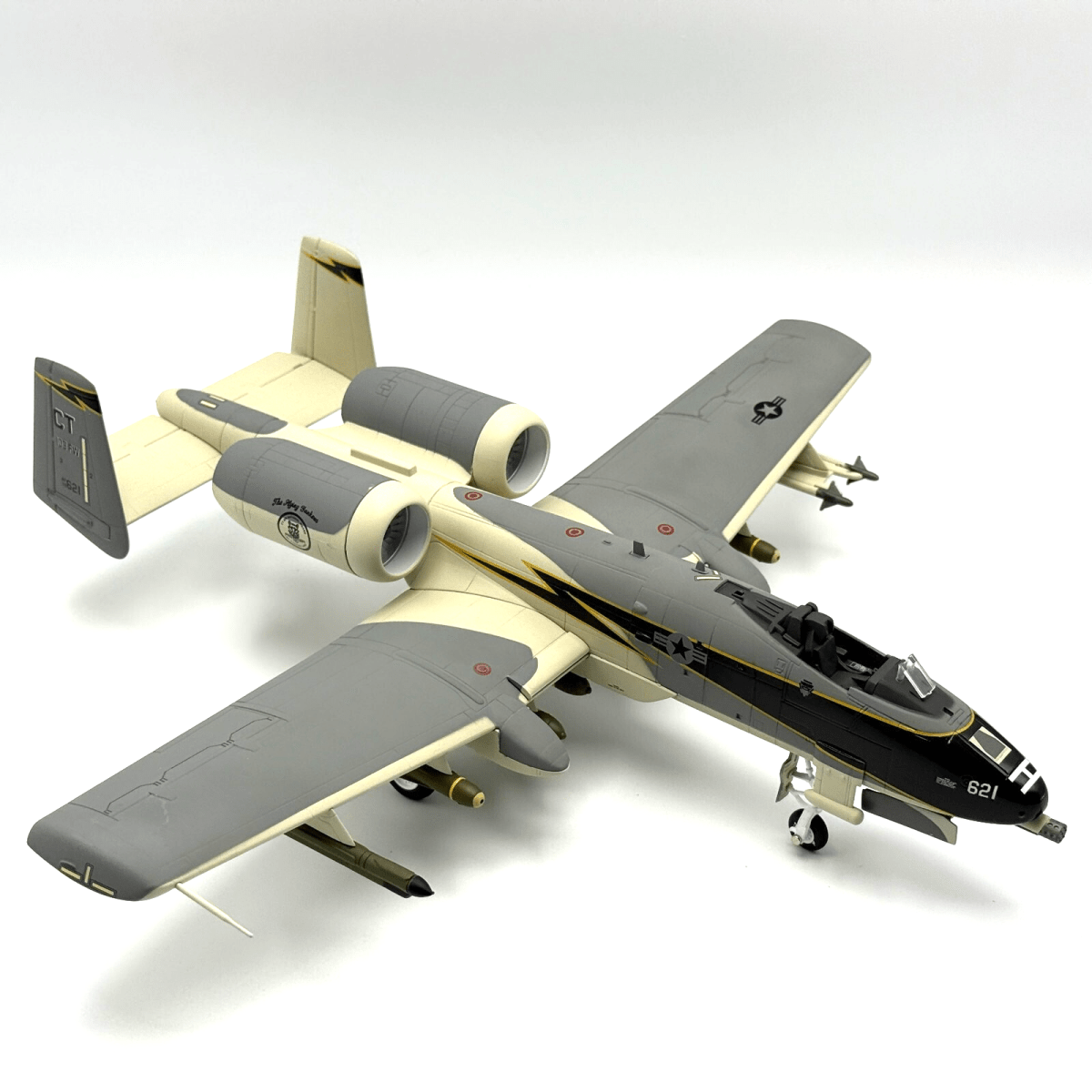 Franklin Mint 1:48 A - 10 Black Lightning Diecast Aircraft Model B11E758 - Franklin Mint