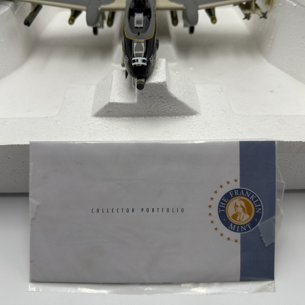 Franklin Mint 1:48 A - 10 Black Lightning Diecast Aircraft Model B11E758 - Franklin Mint