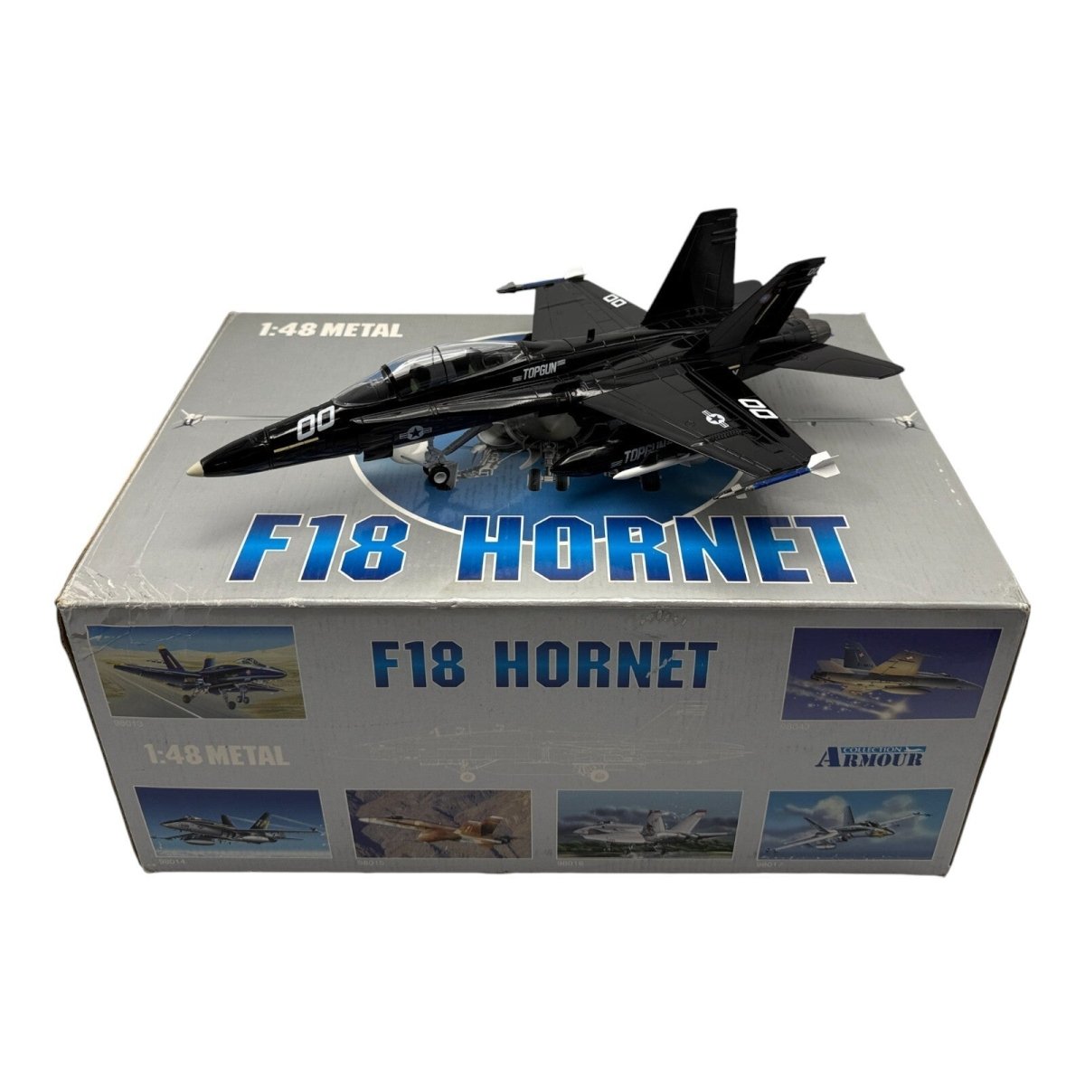 Franklin Mint 1:48 F - 18 Hornet, US Navy, Military Aviation Diecast Model 98073 - Franklin Mint