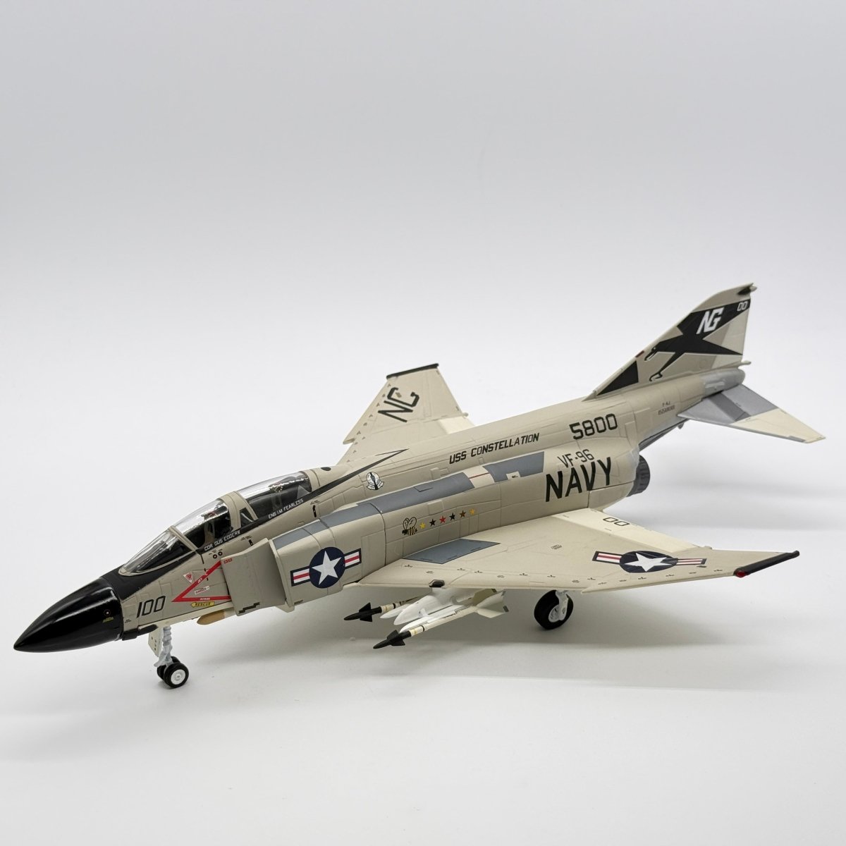 Franklin Mint B11B553 1:48 F-4 Phantom USN VF-96 Fighting Falcons *ISSUES* - Franklin Mint
