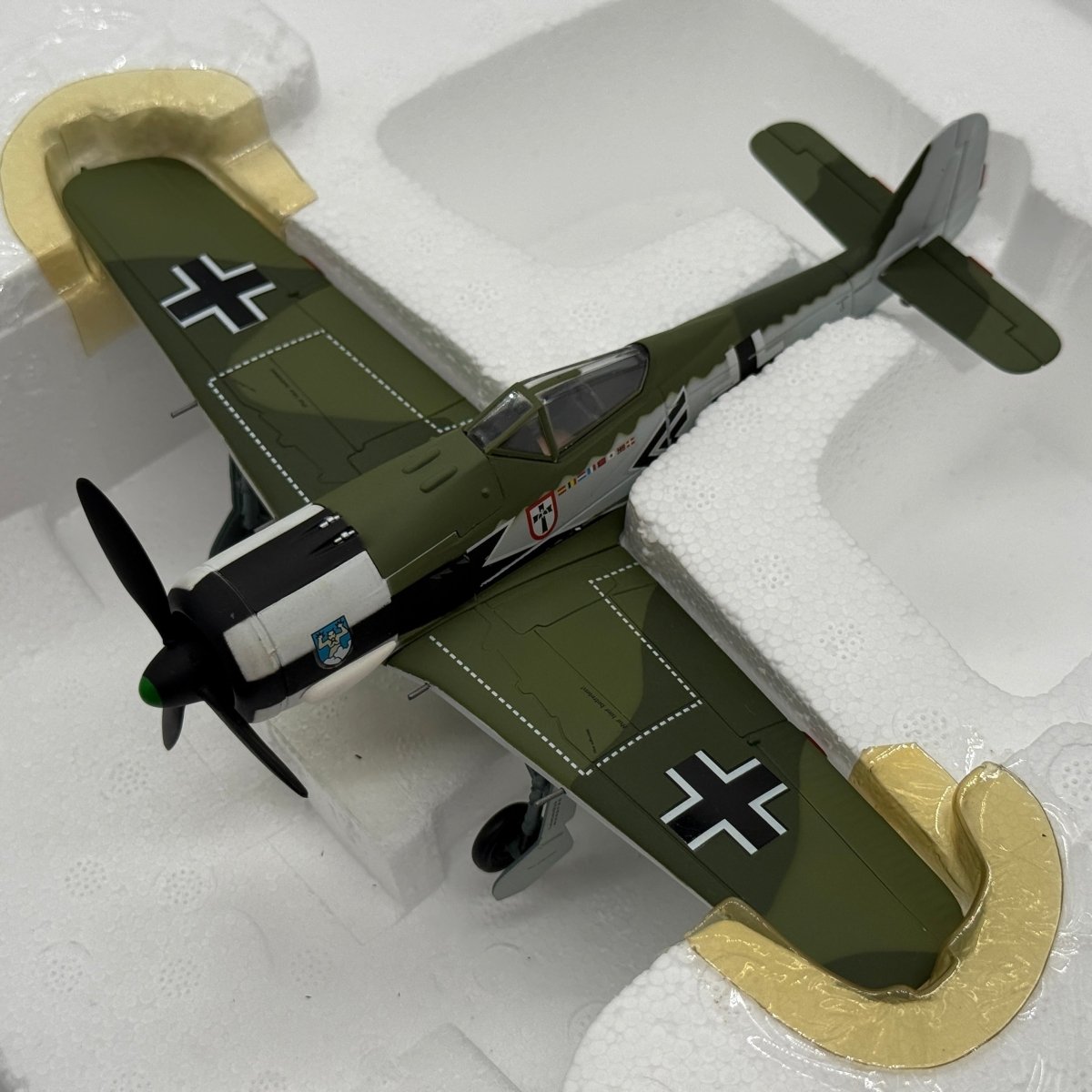 Franklin Mint B11B586 1:48 Focke-Wulf Fw 190A-4 Fritz Losigkeit I./JG 1 Deelen Holland 1943 - Franklin Mint