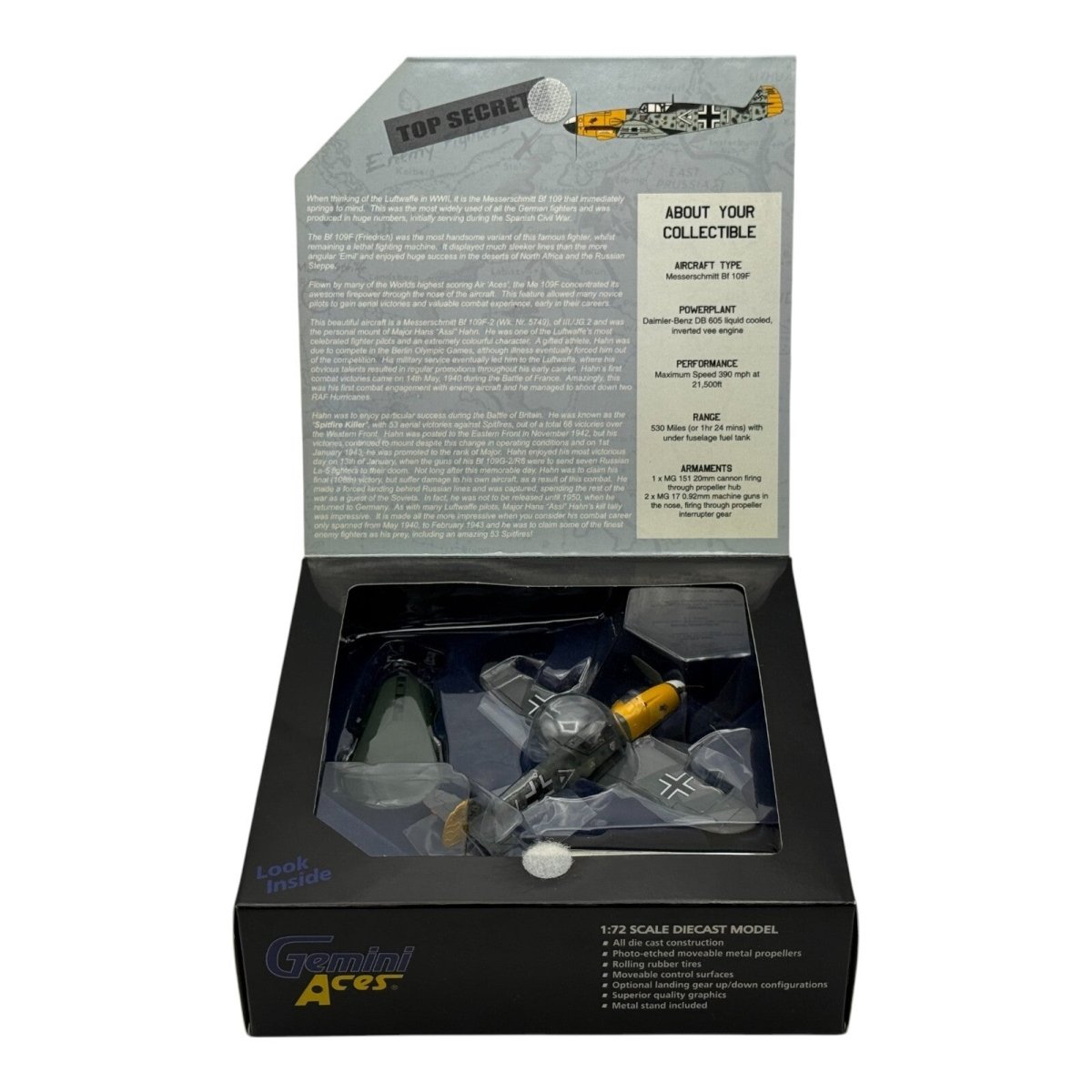 Gemini Aces 1:72 Messerschmitt Bf 109F - 2 Luftwaffe Experten July 1941 GALFT3006N - Gemini Aces