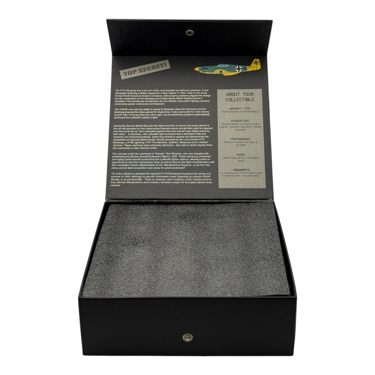 Gemini Aces 1:72 P - 51B Mustang 'Wanderzikus' Captured Mustang GALFT2007 - Gemini Aces