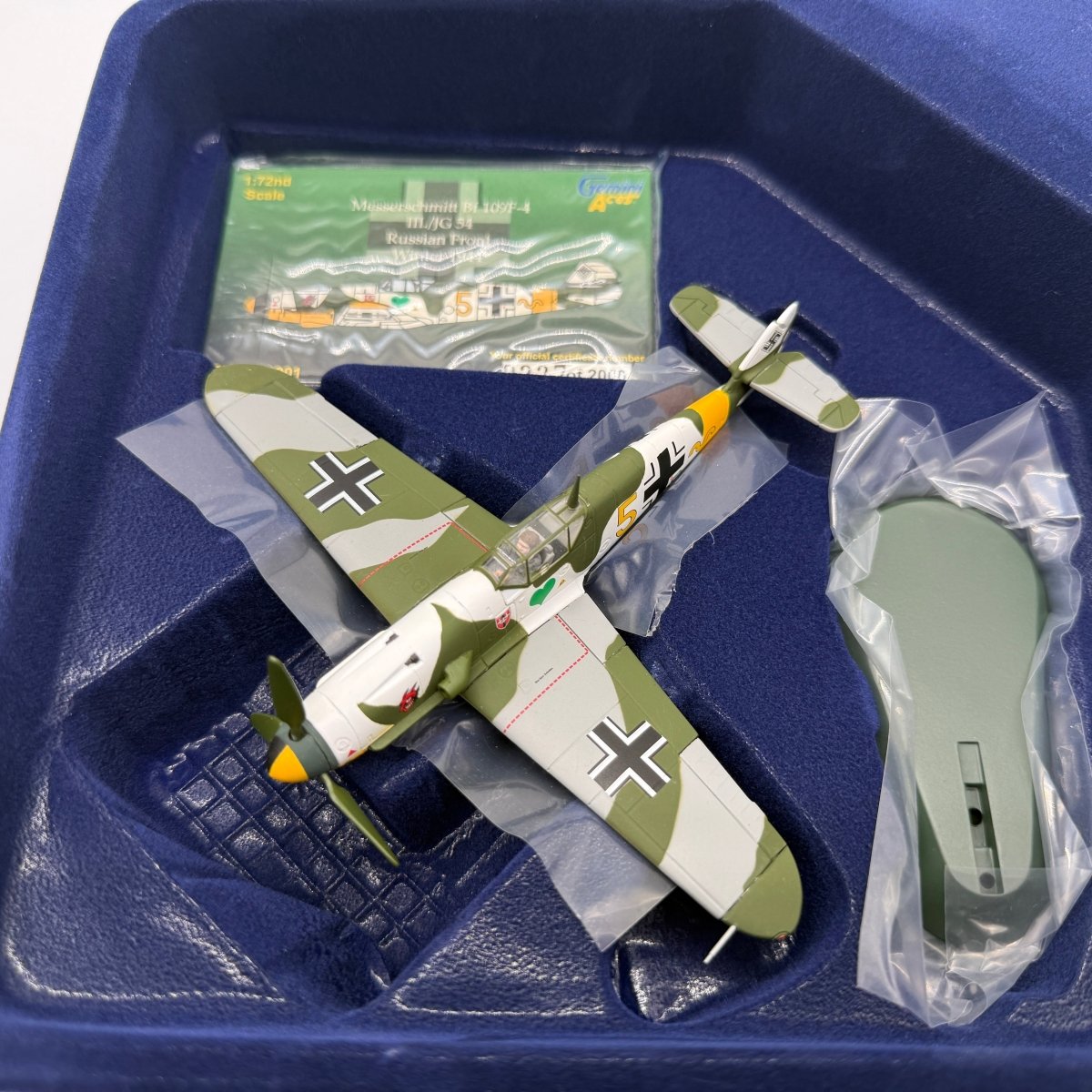 Gemini Aces GALFT3001 1:72 Bf 109F Yellow 5 Russian Front - Gemini Aces
