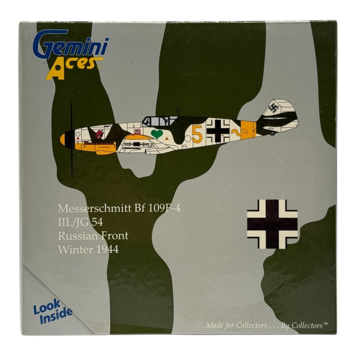 Gemini Aces GALFT3001 1:72 Bf 109F Yellow 5 Russian Front - Gemini Aces