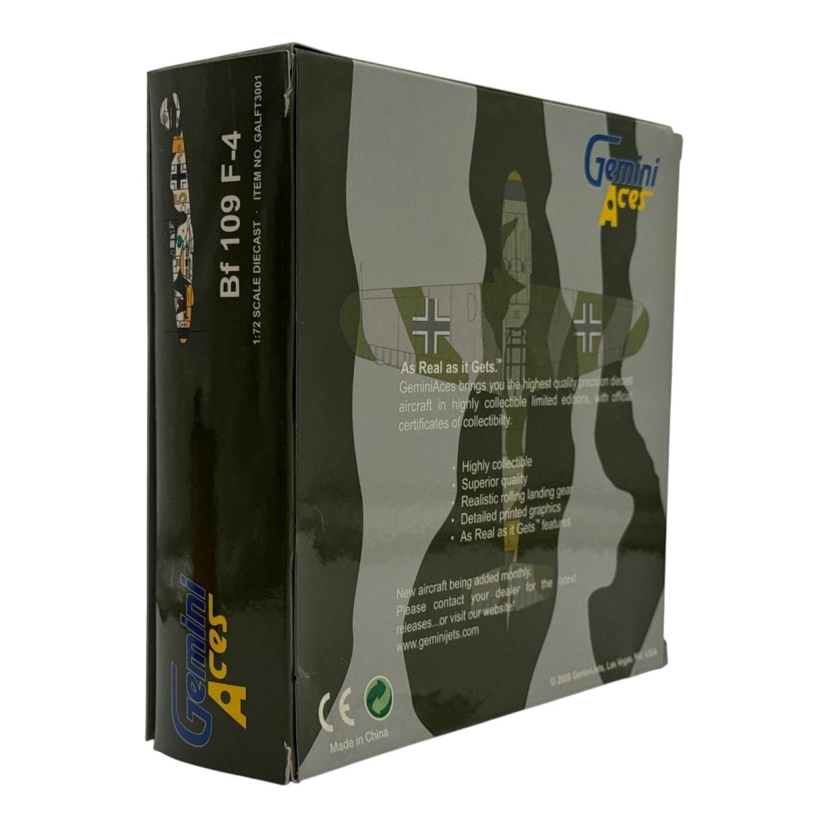 Gemini Aces GALFT3001 1:72 Bf 109F Yellow 5 Russian Front - Gemini Aces