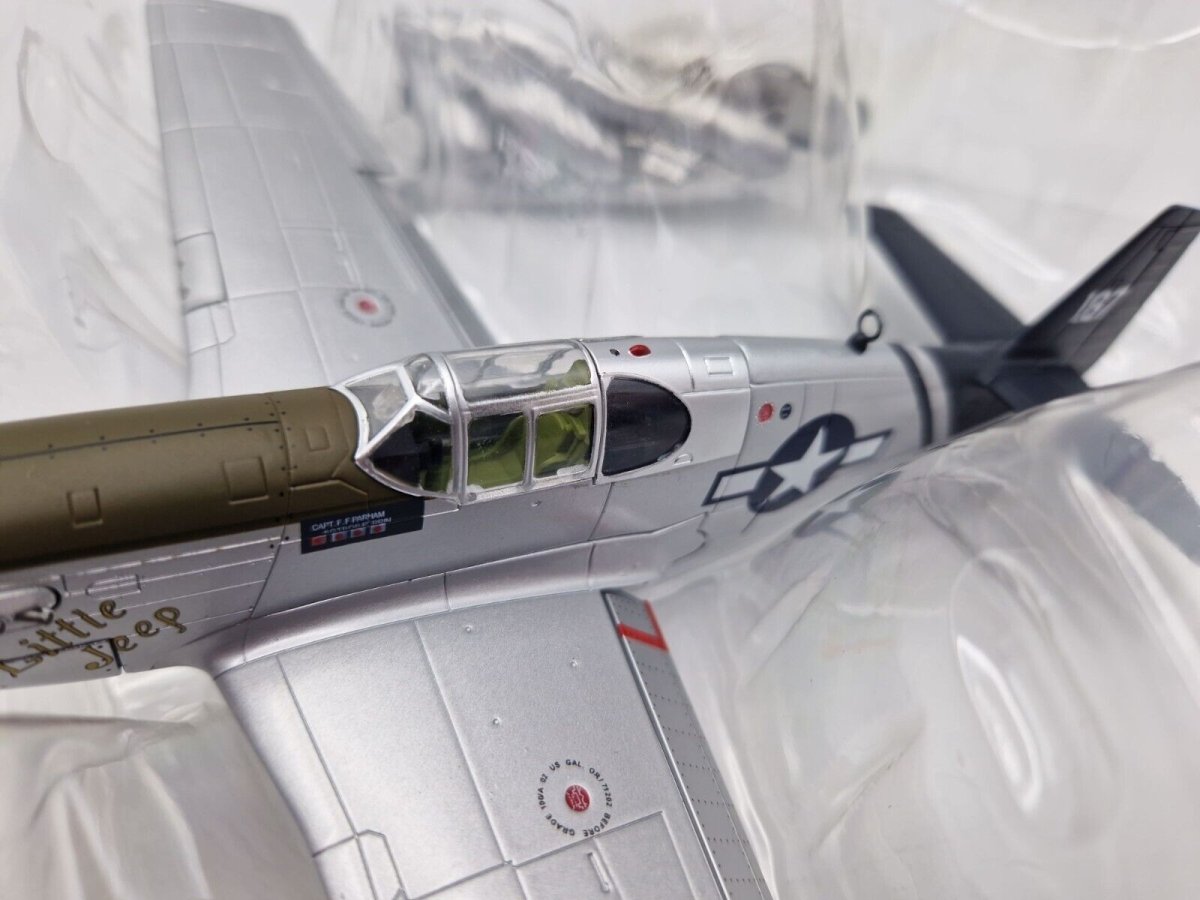 Hobby Master 1:48 P - 51C USAAF 23rd FG 75th FS Flying Tigers Little Jeep HA8505 - Hobby Master