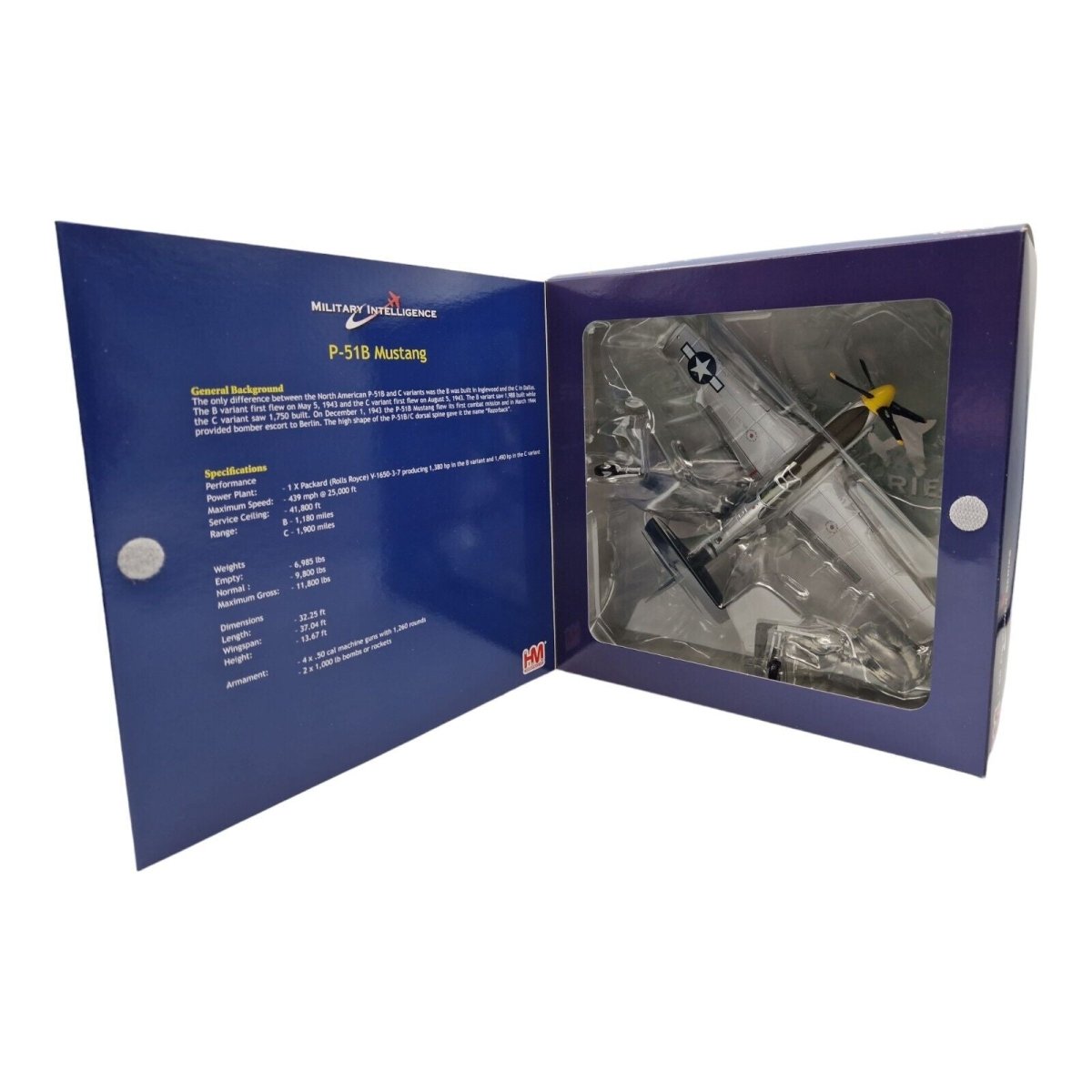 Hobby Master 1:48 P - 51C USAAF 23rd FG 75th FS Flying Tigers Little Jeep HA8505 - Hobby Master