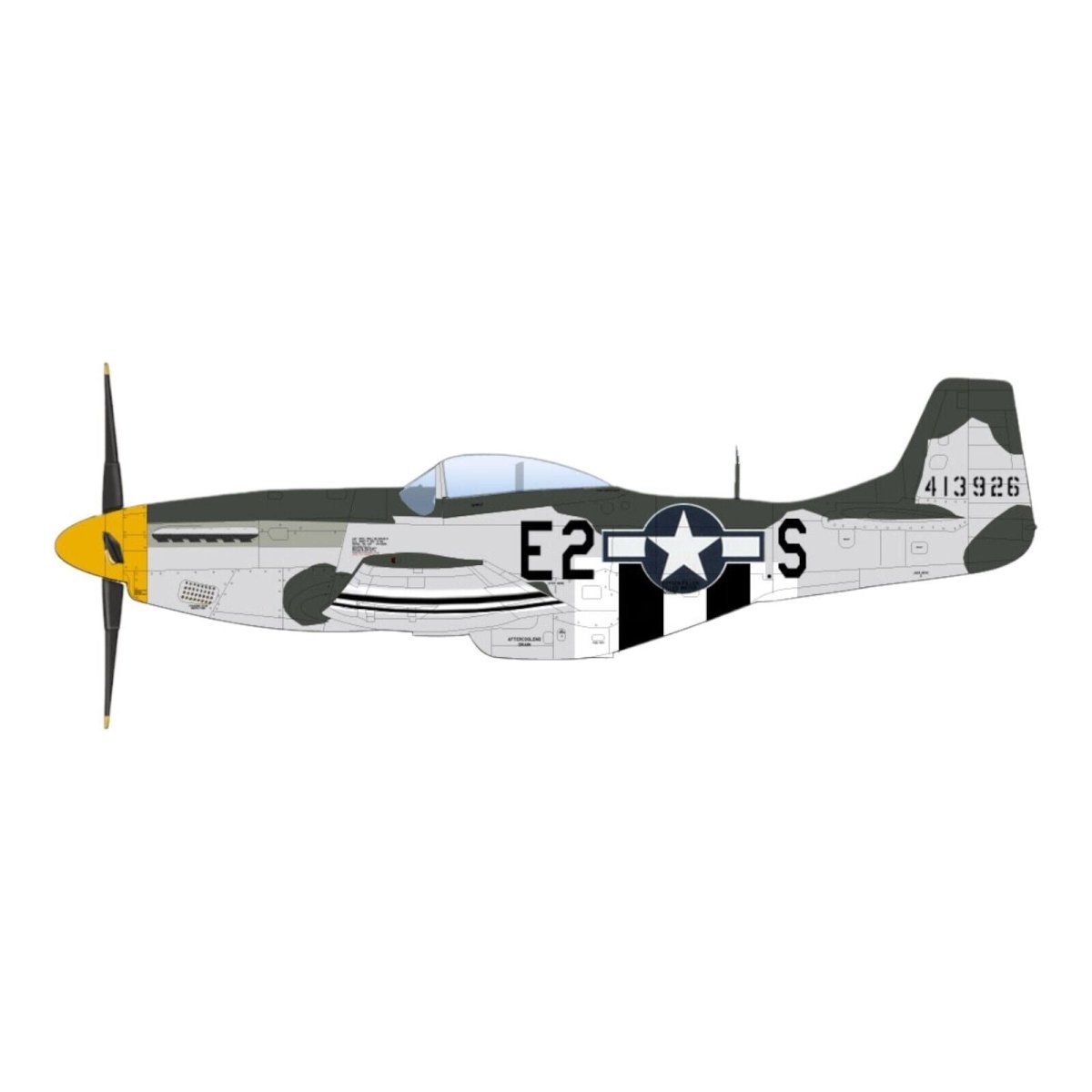 Hobby Master 1:48 P - 51D Mustang 413926, 375th FS, 8th AF, July 1944 Model HA7753 - Hobby Master