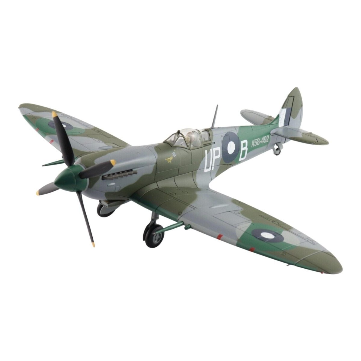 Hobby Master 1:48 Spitfire MK.VIII Mac III UP - B/A58 - 492 RAAF Diecast HA8327 - Hobby Master