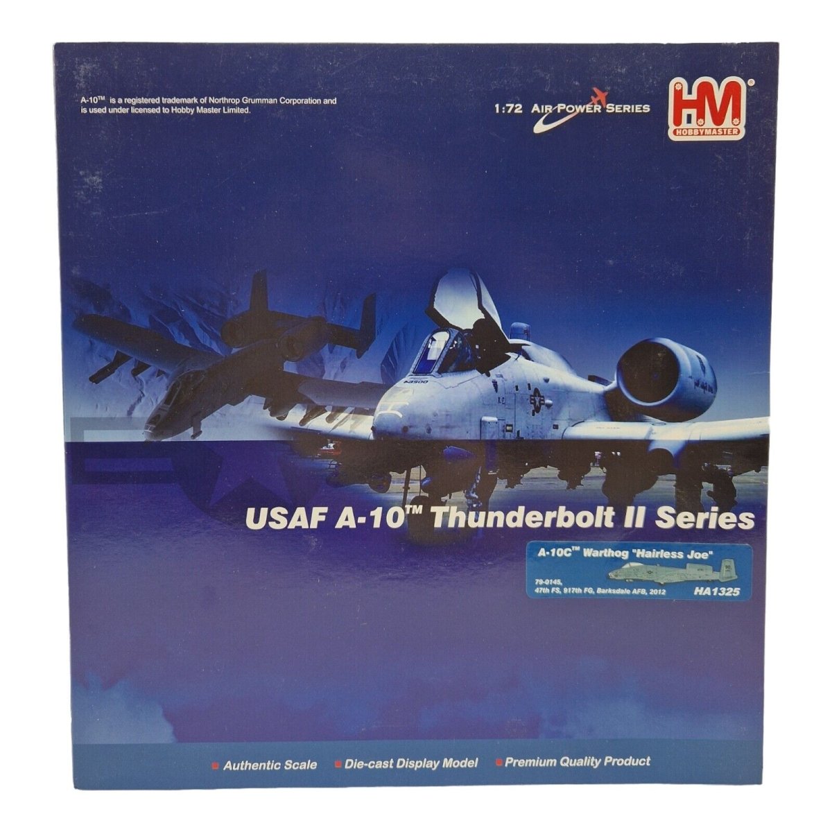 Hobby Master 1:72 A - 10C Warthog "Hairless Joe" 47th FS 917th FG Barksdale HA1325 - Hobby Master