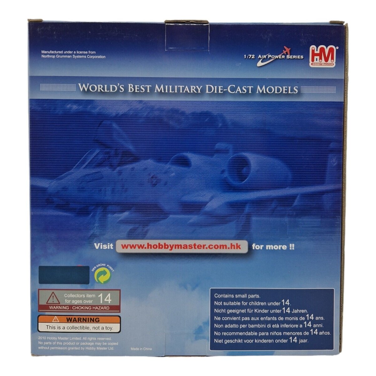 Hobby Master 1:72 A - 10C Warthog "Hairless Joe" 47th FS 917th FG Barksdale HA1325 - Hobby Master