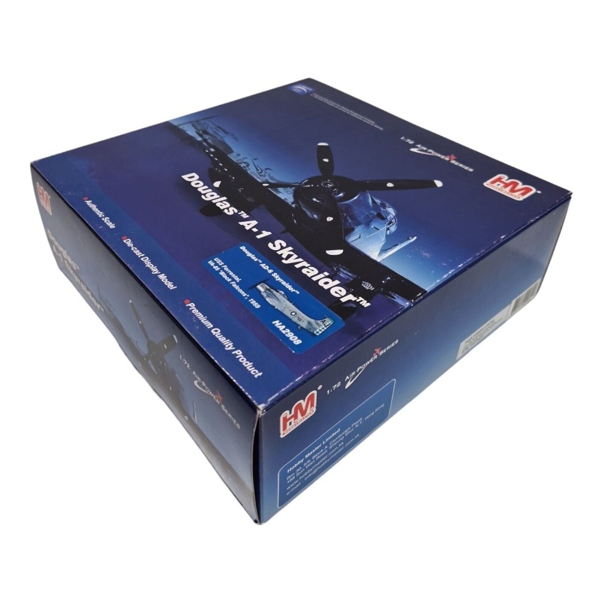 Hobby Master 1:72 A - 1H Skyraider USN VA - 85 Black Falcons USS Forrestal HA2908 - Hobby Master