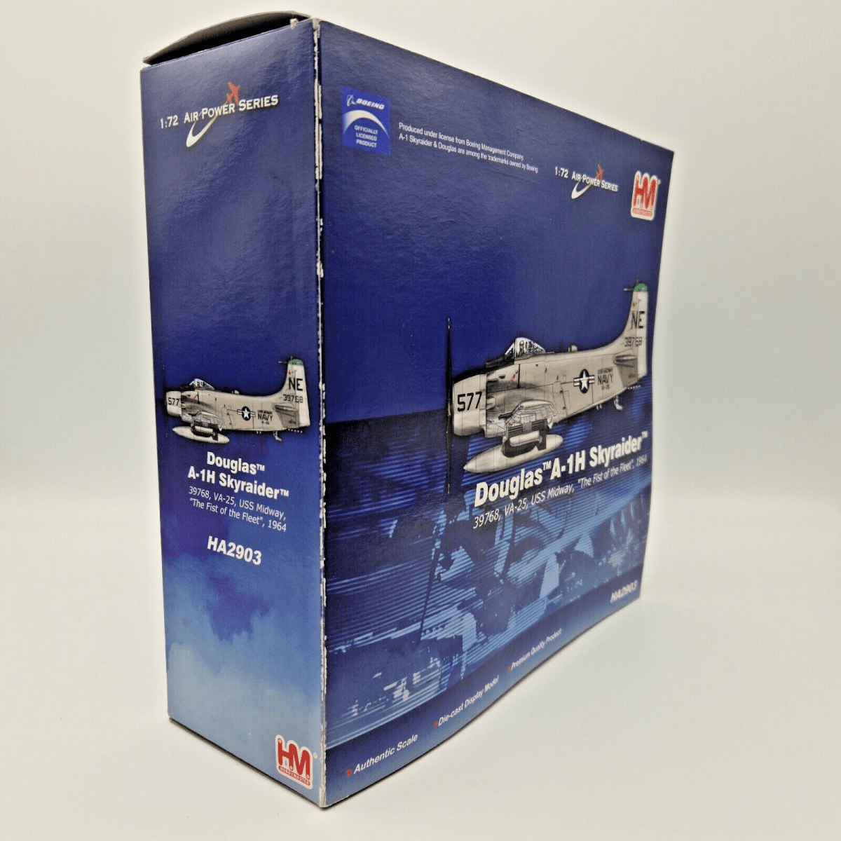 Hobby Master 1:72 A - 1H Skyraider VA - 25 “Fist of the Fleet” HA2903 - Hobby Master