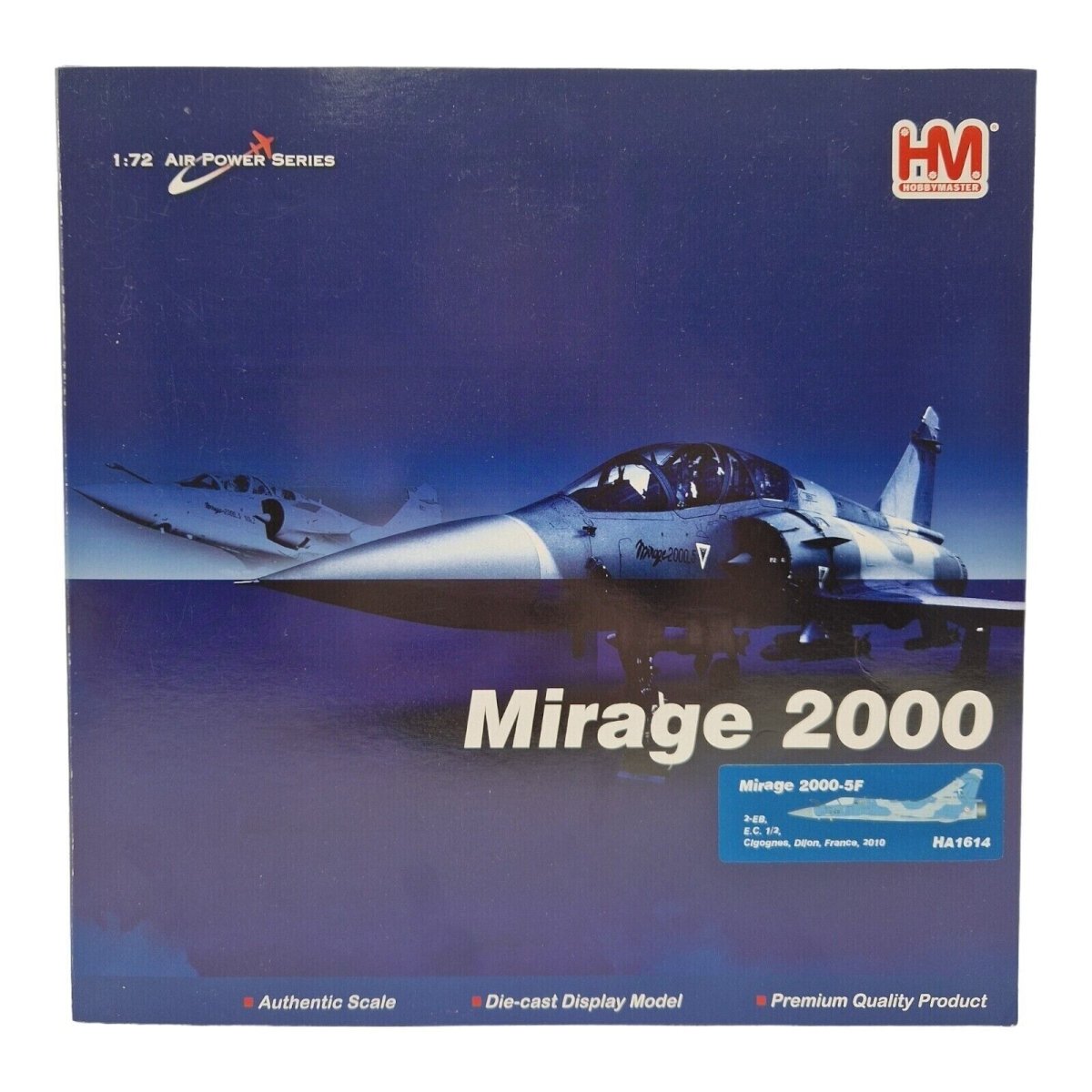 Hobby Master 1:72 Dassault Mirage 2000 - 5F, French AF, Cigognes Dijon France, HA1614 - Hobby Master