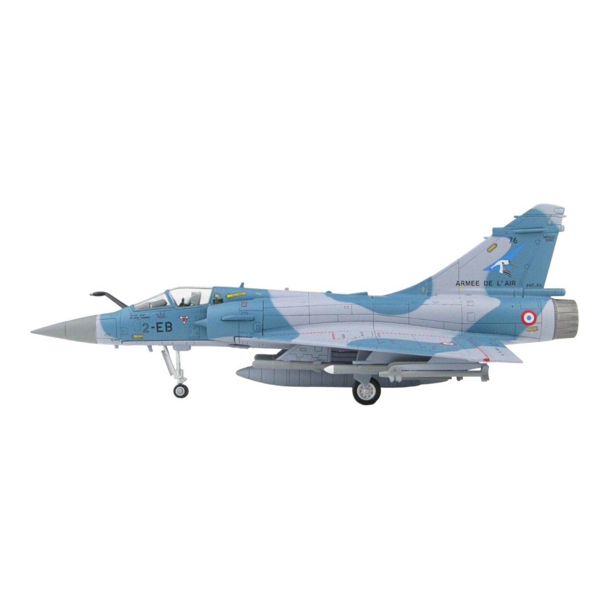 Hobby Master 1:72 Dassault Mirage 2000 - 5F, French AF, Cigognes Dijon France, HA1614 - Hobby Master