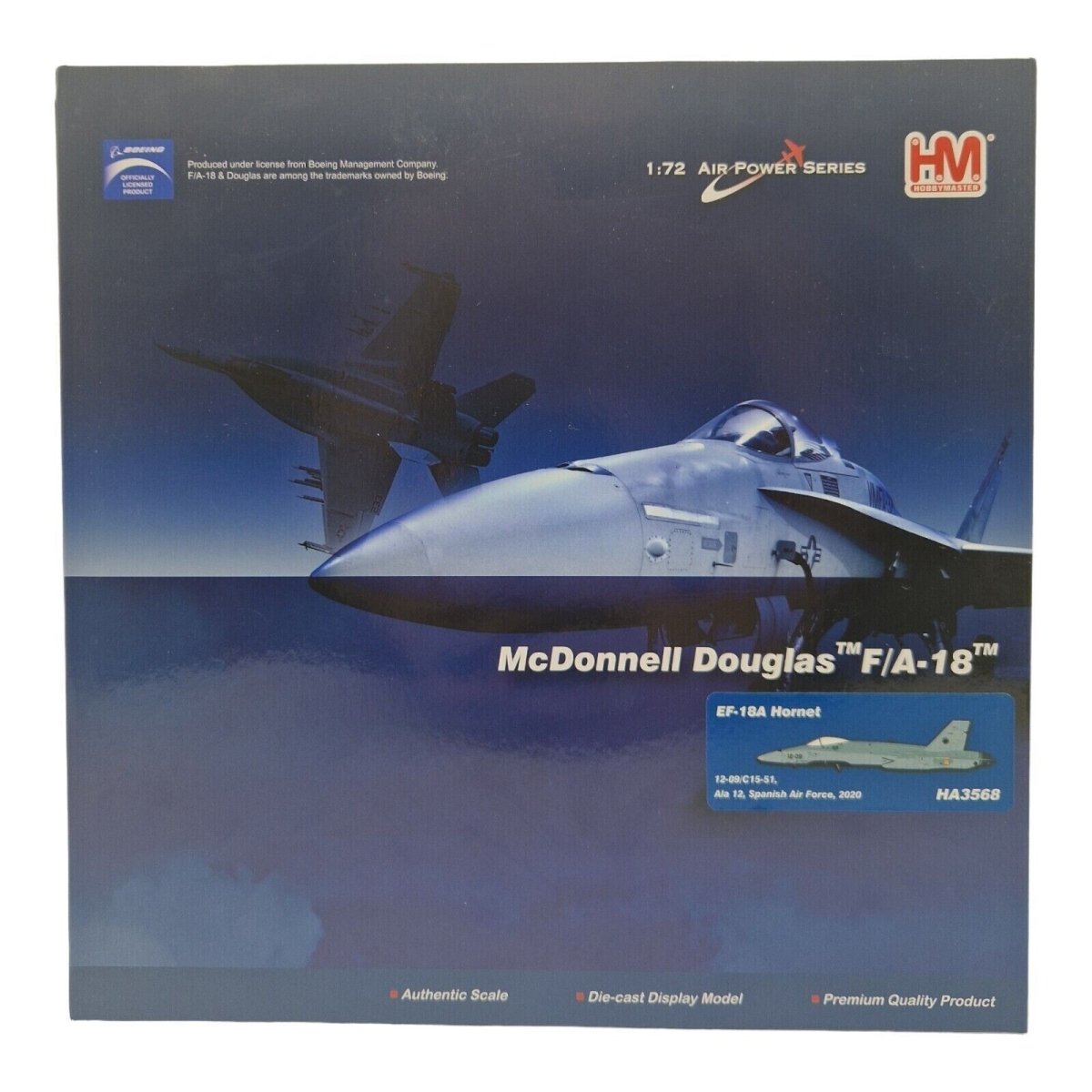 Hobby Master 1/72 EF - 18A Hornet Spanish AF ALA 15 Gatos Exercise Sky 2020 HA3568 - Hobby Master