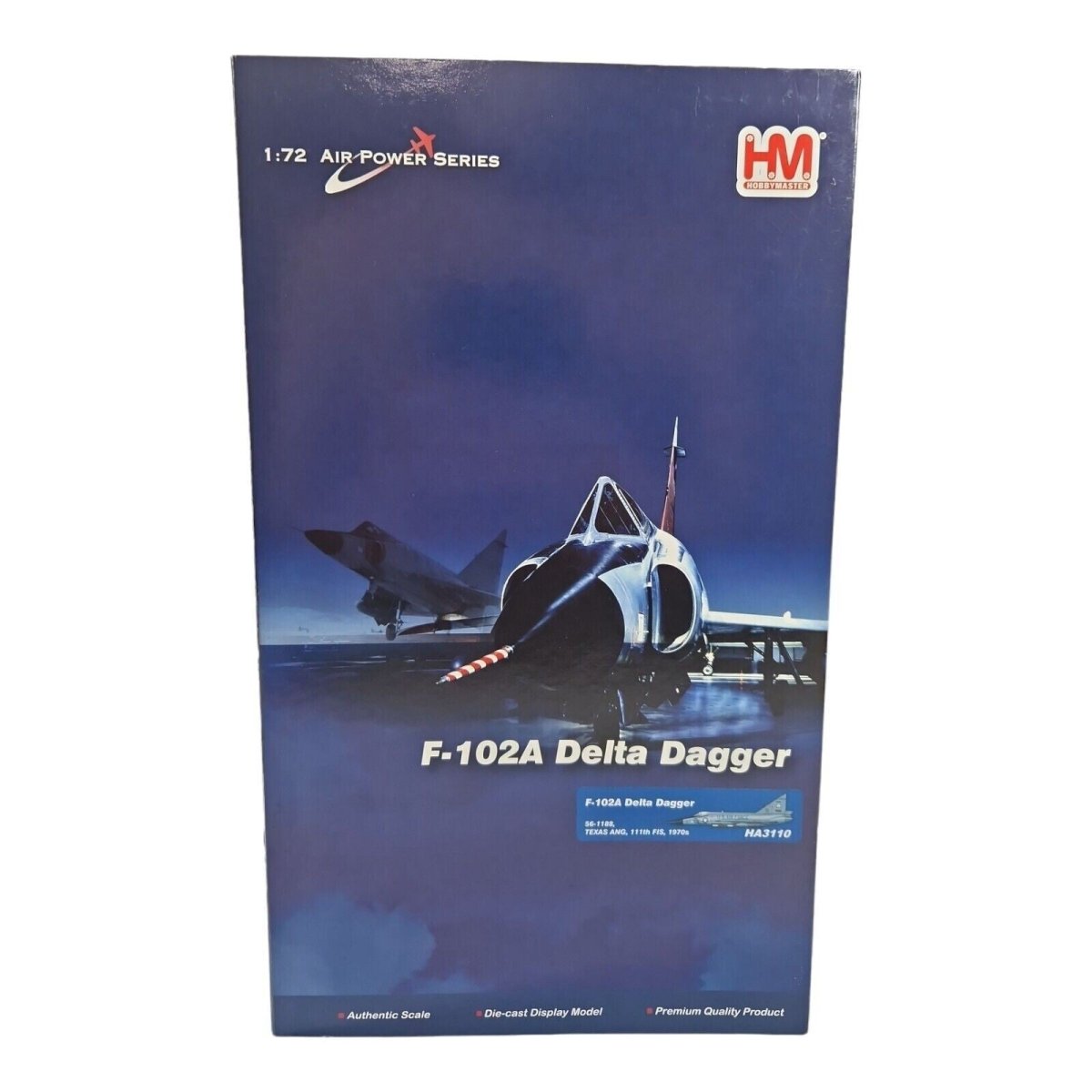 Hobby Master 1:72 F - 102A Delta Dagger, 111TH FIS TX ANG Ellington Field HA3110 - Hobby Master