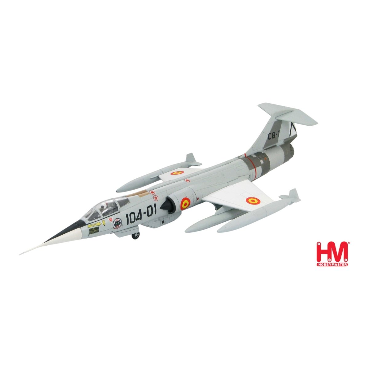 Hobby Master 1:72 F - 104G Starfighter, 104 - 01, Ala 6/16 Spain, Diecast HA1013 - Hobby Master