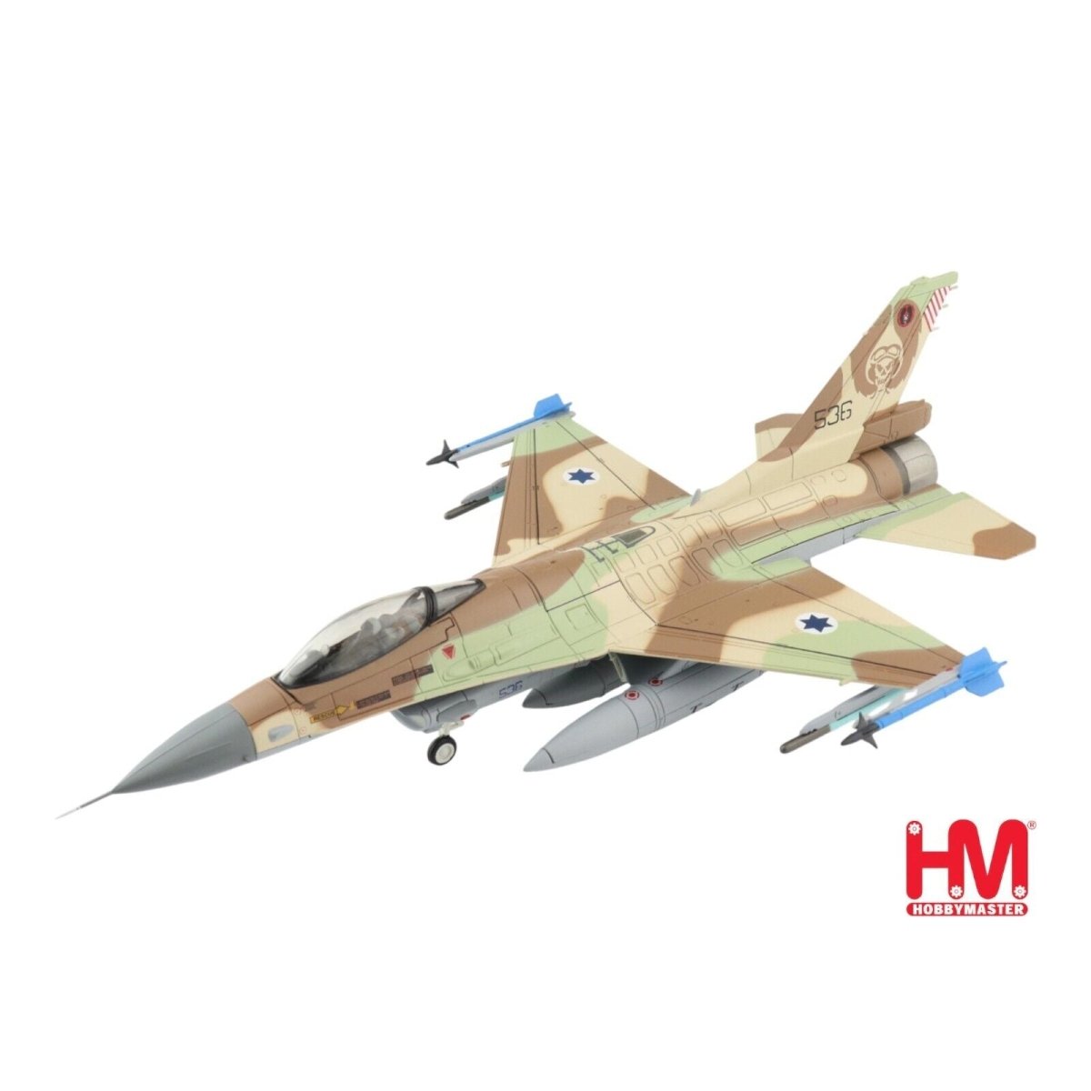 Hobby Master 1/72 F - 16C Barak Israel Air Force "Exercise Blue Wings 2020" HA3809 - Hobby Master