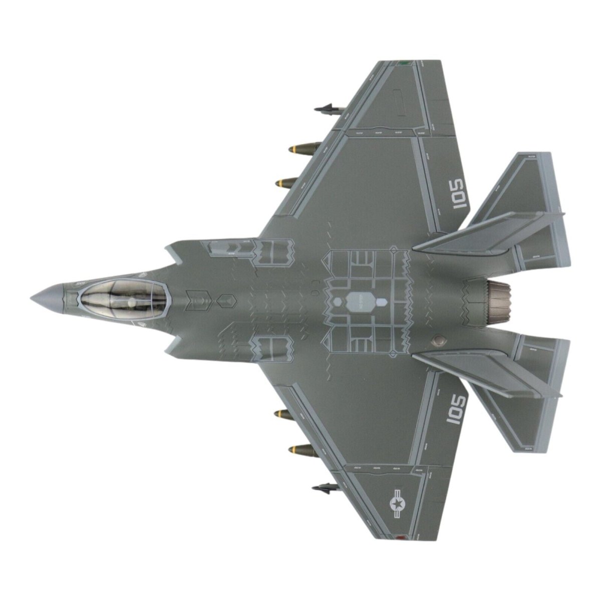 Hobby Master 1/72 F - 35C Lightning II USN VX - 9 Vampires, XE105 Edwards AFB HA6207 - Hobby Master