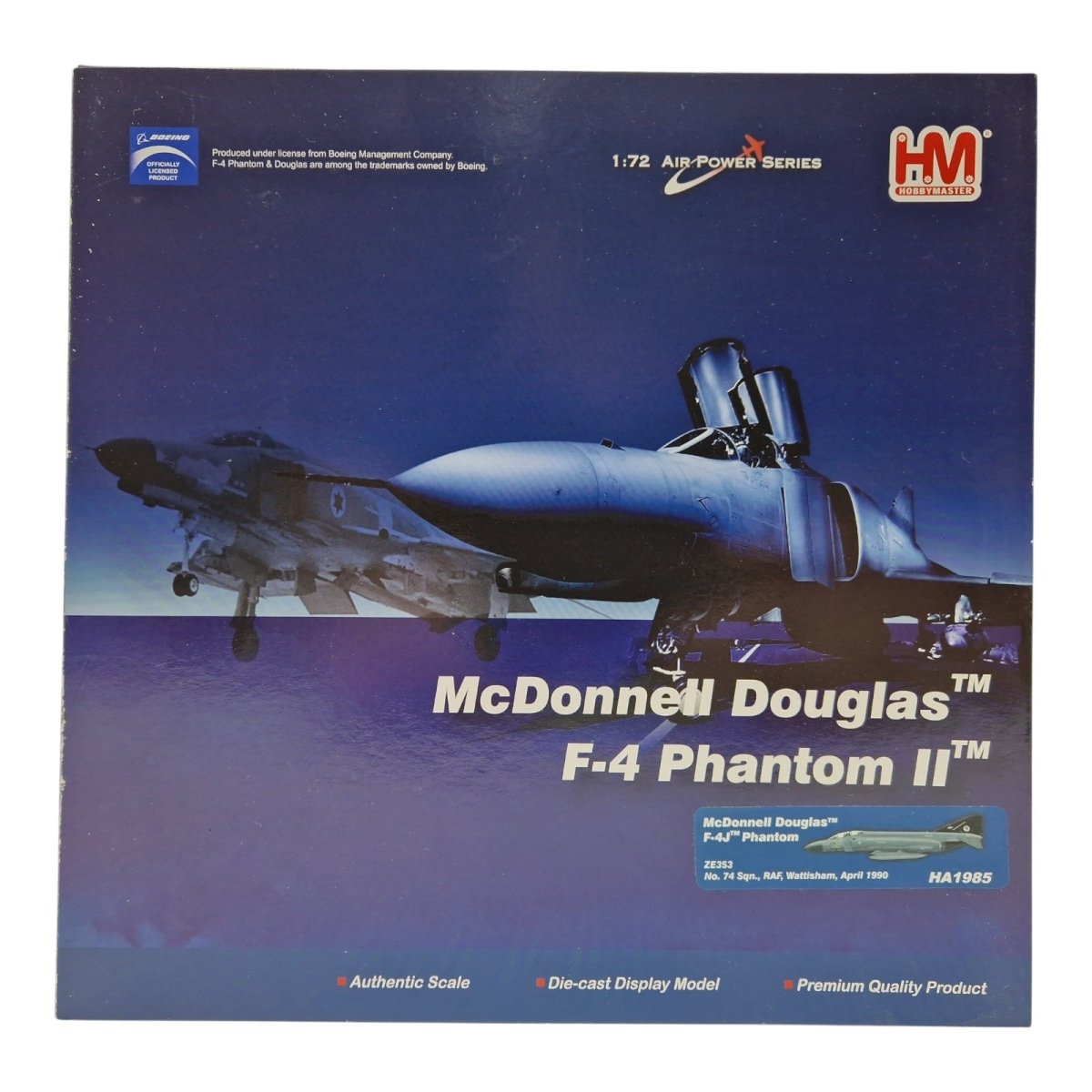 Hobby Master 1:72 F - 4J Phantom II, RAF, No. 74 Sqn, HA1985 - Hobby Master