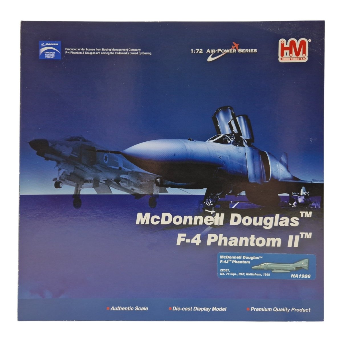 Hobby Master 1:72 F - 4J Phantom II, RAF, No. 74 Sqn, HA1986 - Hobby Master