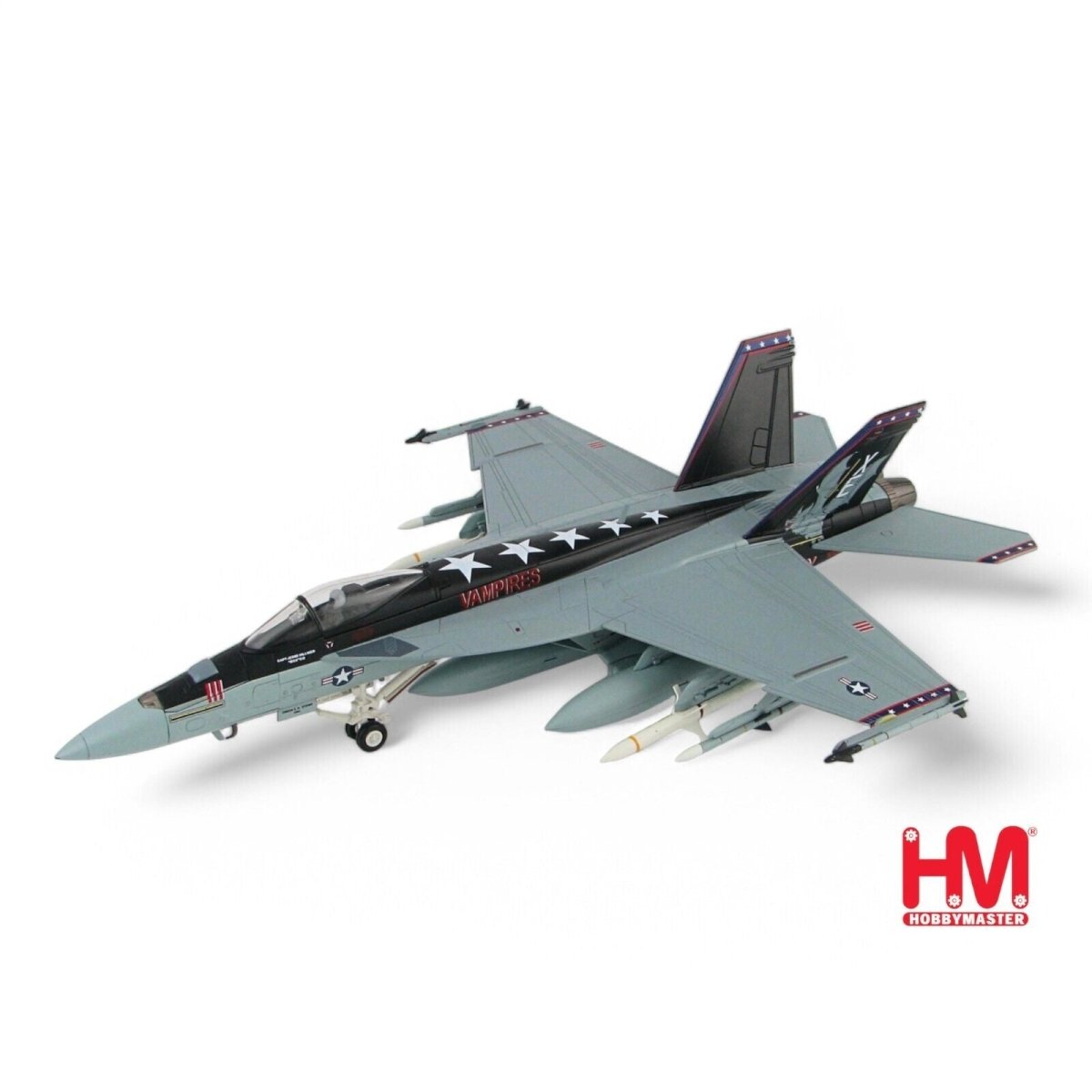 Hobby Master 1:72 F/A - 18E Super Hornet 166957 VX - 9 Vampires Diecast Model HA5109 - Hobby Master