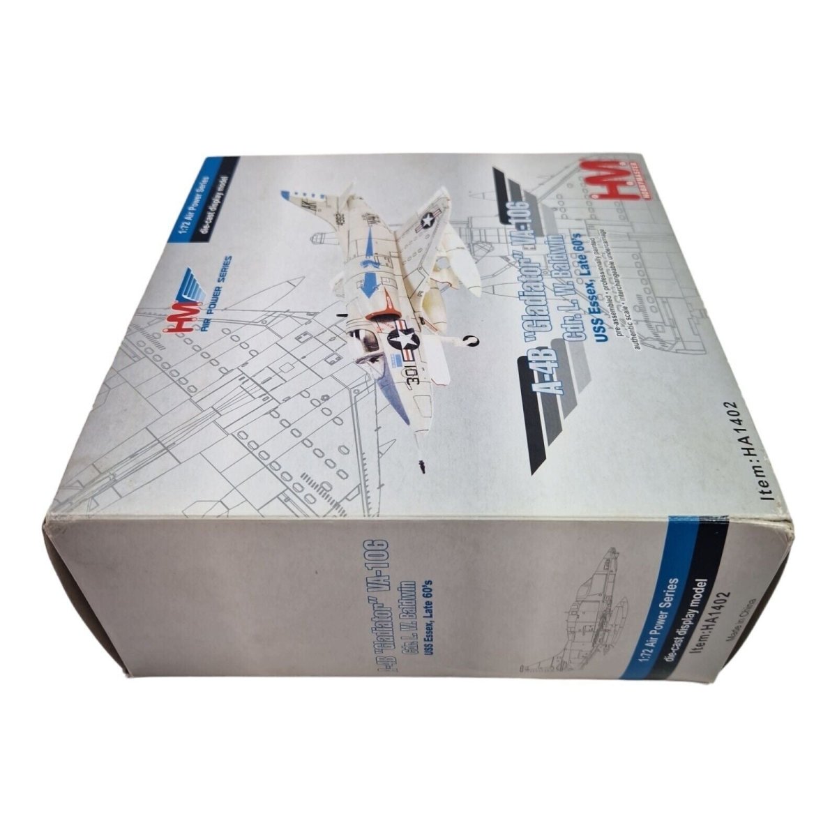 Hobby Master 1:72 A - 4B Skyhawk USN VA - 106 Gladiators, AK301, USS Essex HA1402 - Hobby Master