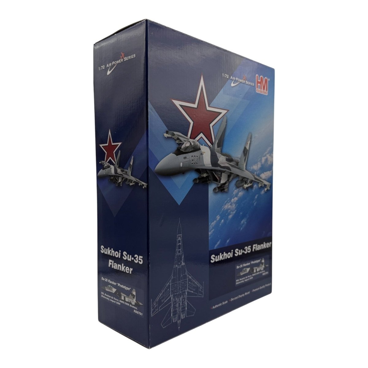 Hobby Master 1:72 HA5701 SU - 35 Flanker "Prototype" 902 Russian Air Force Model - Hobby Master