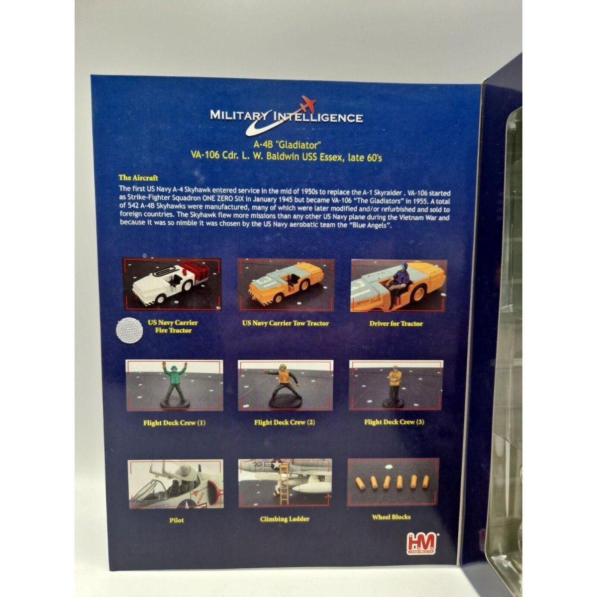 Hobby Master 1:72 A - 4B Skyhawk VA - 106 Gladiators Carrier Diorama Set HD0002 - Hobby Master