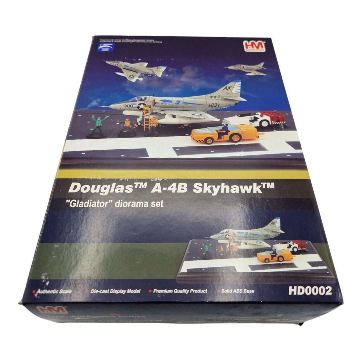 Hobby Master 1:72 A - 4B Skyhawk VA - 106 Gladiators Carrier Diorama Set HD0002 - Hobby Master