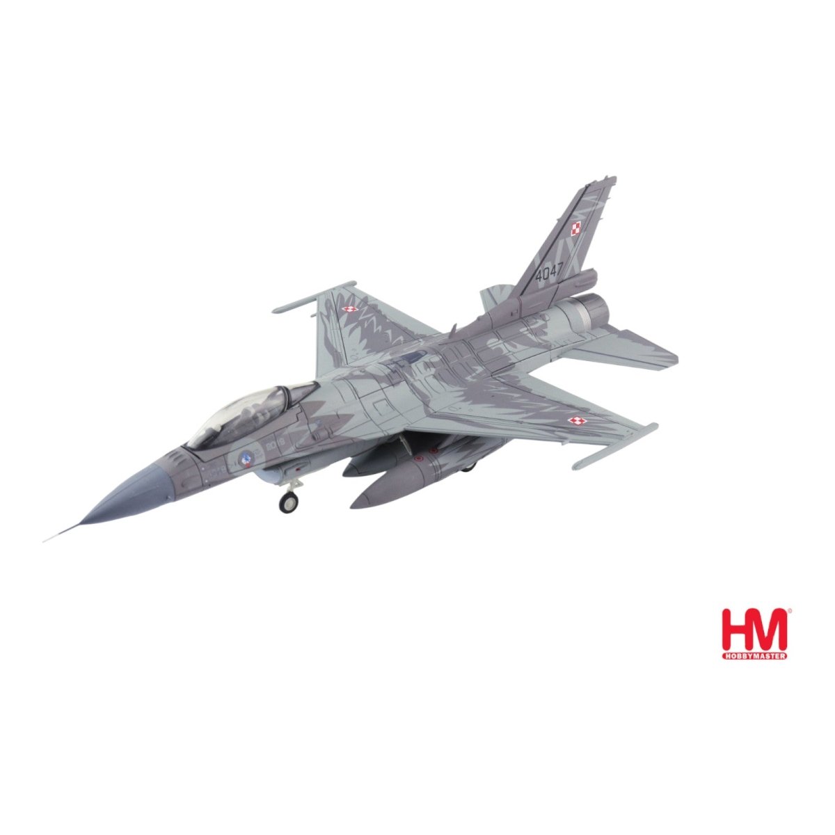 Hobby Master 1:72 Lockheed F - 16C Raven, 100TH Anniversary, Polish Air Force HA3886 - Hobby Master