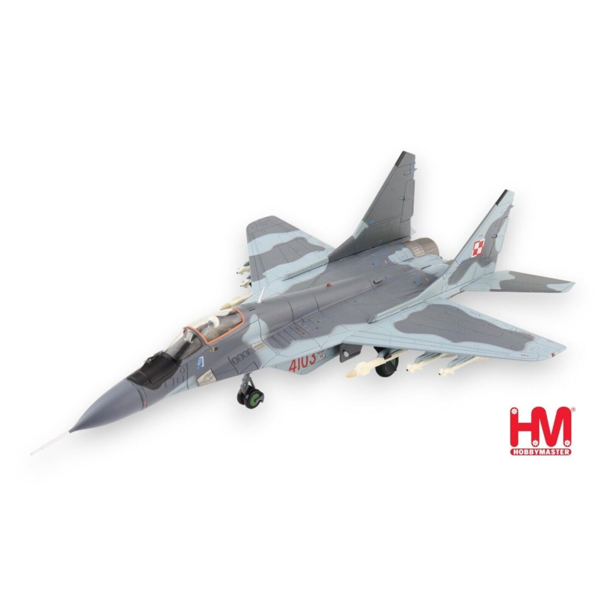 Hobby Master 1:72 MIG - 29G (9 - 12A) 4103 41st TFS Baltic Air Policing HA6516 - Hobby Master