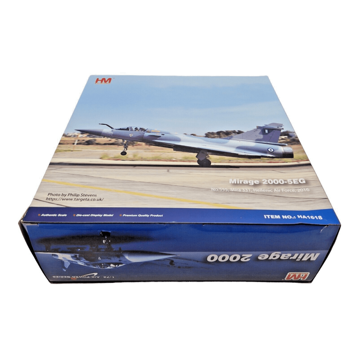 Hobby Master 1:72 Mirage 2000 - 5EG No. 555, Mira 331, Hellenic Air Force, HA1618 - Hobby Master