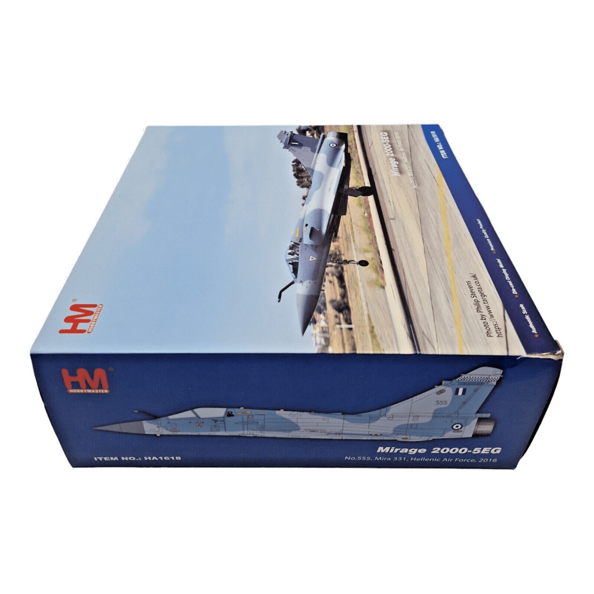 Hobby Master 1:72 Mirage 2000 - 5EG No. 555, Mira 331, Hellenic Air Force, HA1618 - Hobby Master