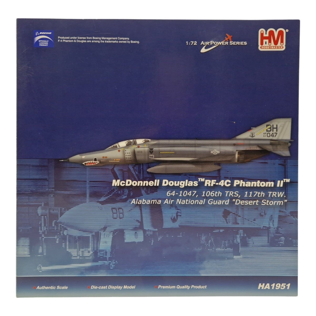 Hobby Master 1:72 RF - 4C Phantom II "Desert Storm" HA1951 - Hobby Master