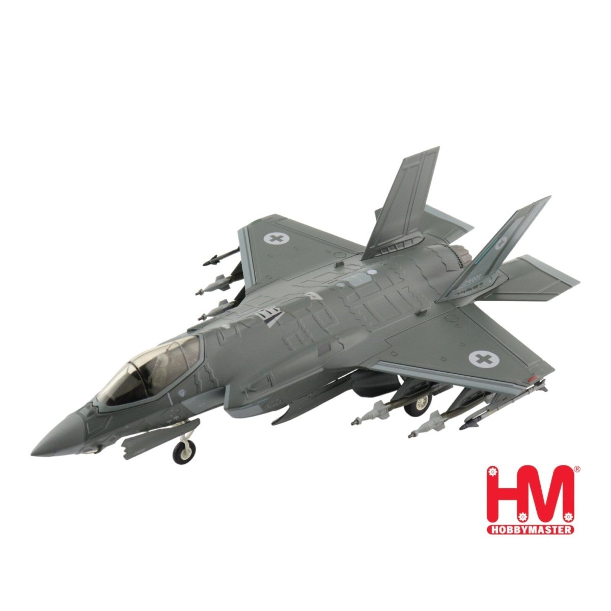 Hobby Master 1:72 Scale F - 35A Lightning II J - 6022, Swiss Air Force Model HA4434 - Hobby Master