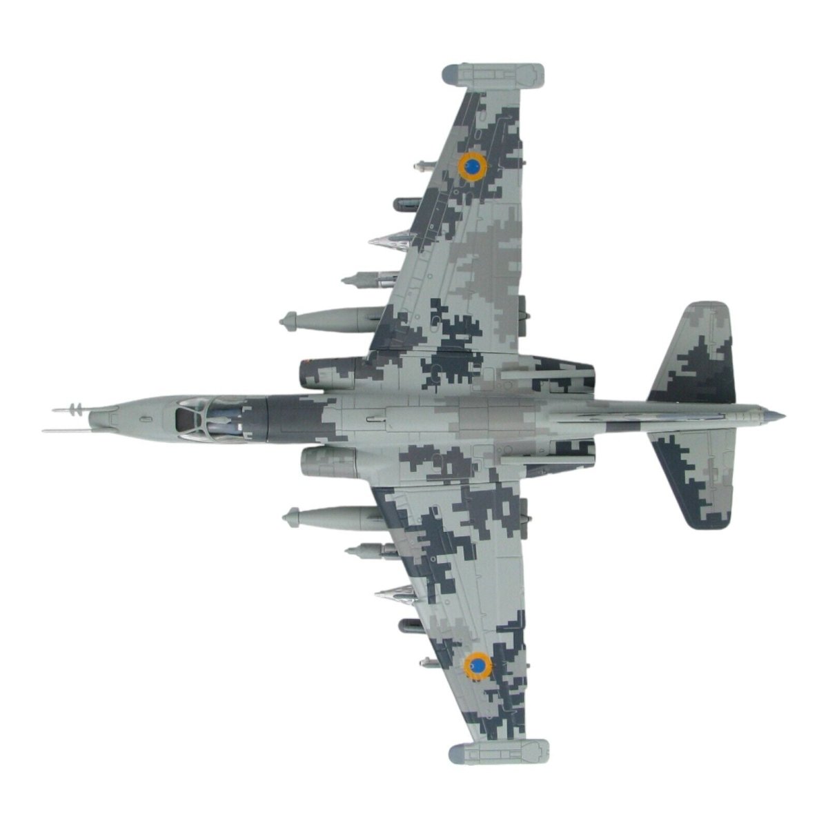 Hobby Master 1:72 Su - 25M1 Frogfoot Blue 06 Ukrainian Air Force Model HA6102 - Hobby Master