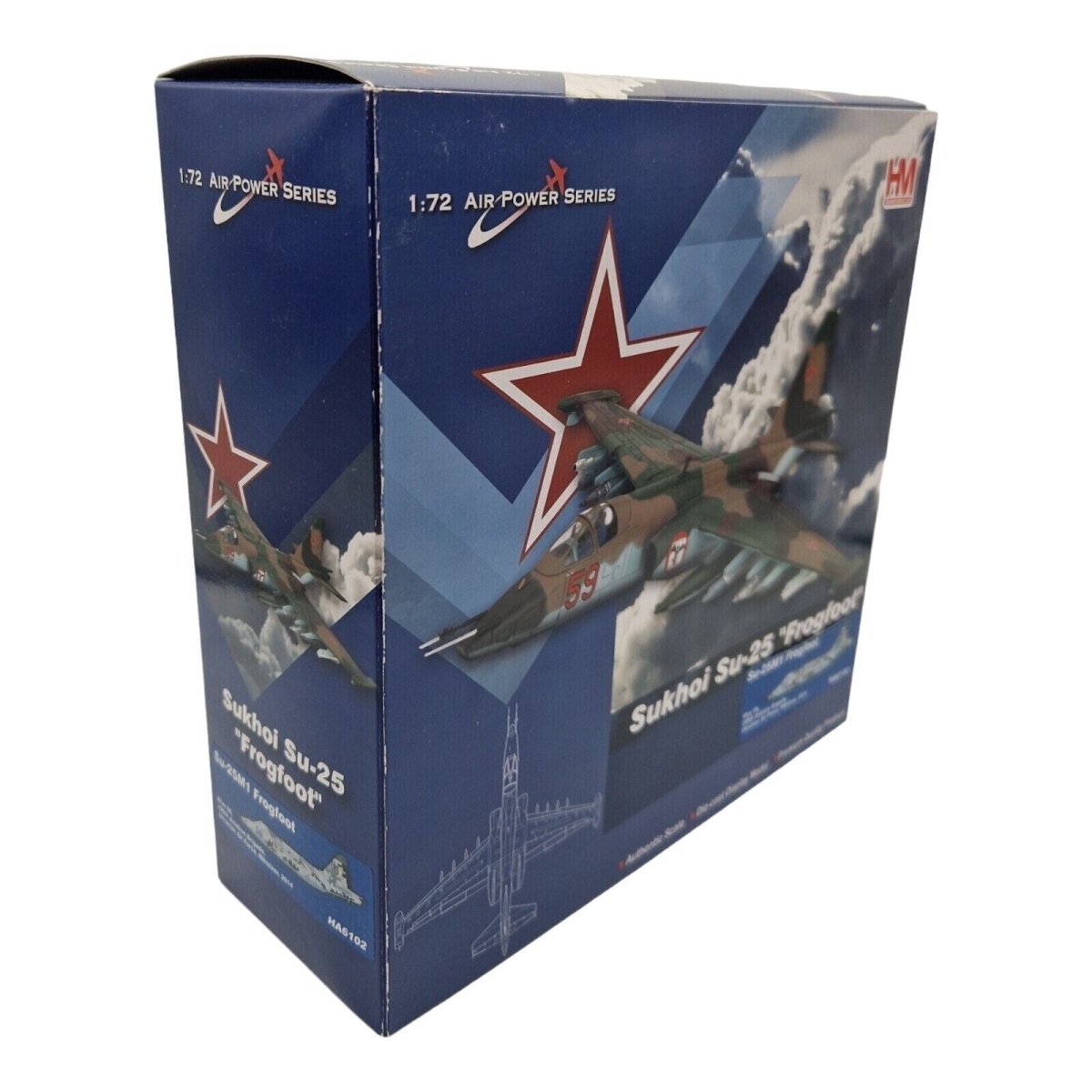 Hobby Master 1:72 Su - 25M1 Frogfoot Blue 06 Ukrainian Air Force Model HA6102 - Hobby Master